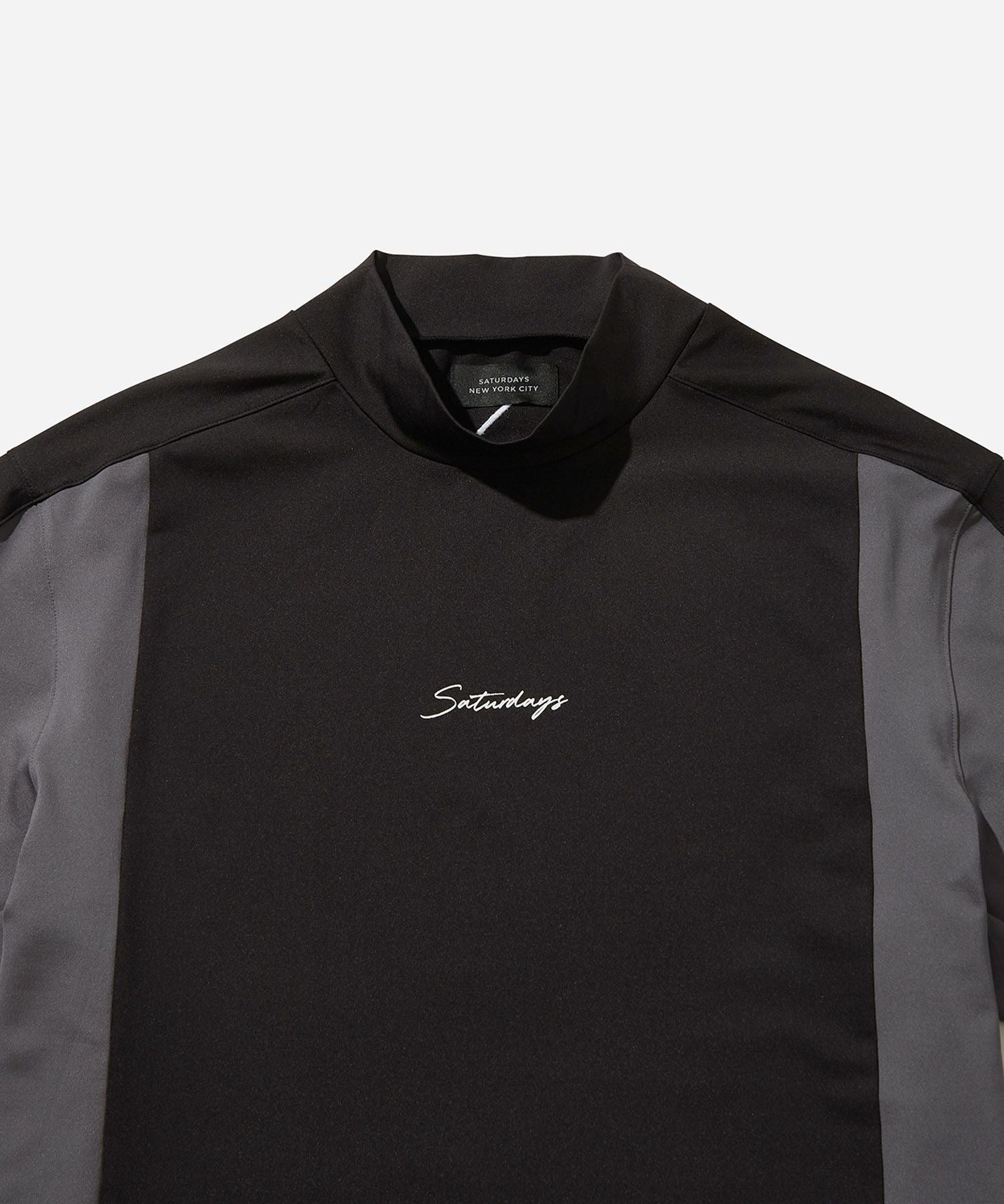 Pattern Cut Mock Shirt S/S | Saturdays NYC Japan