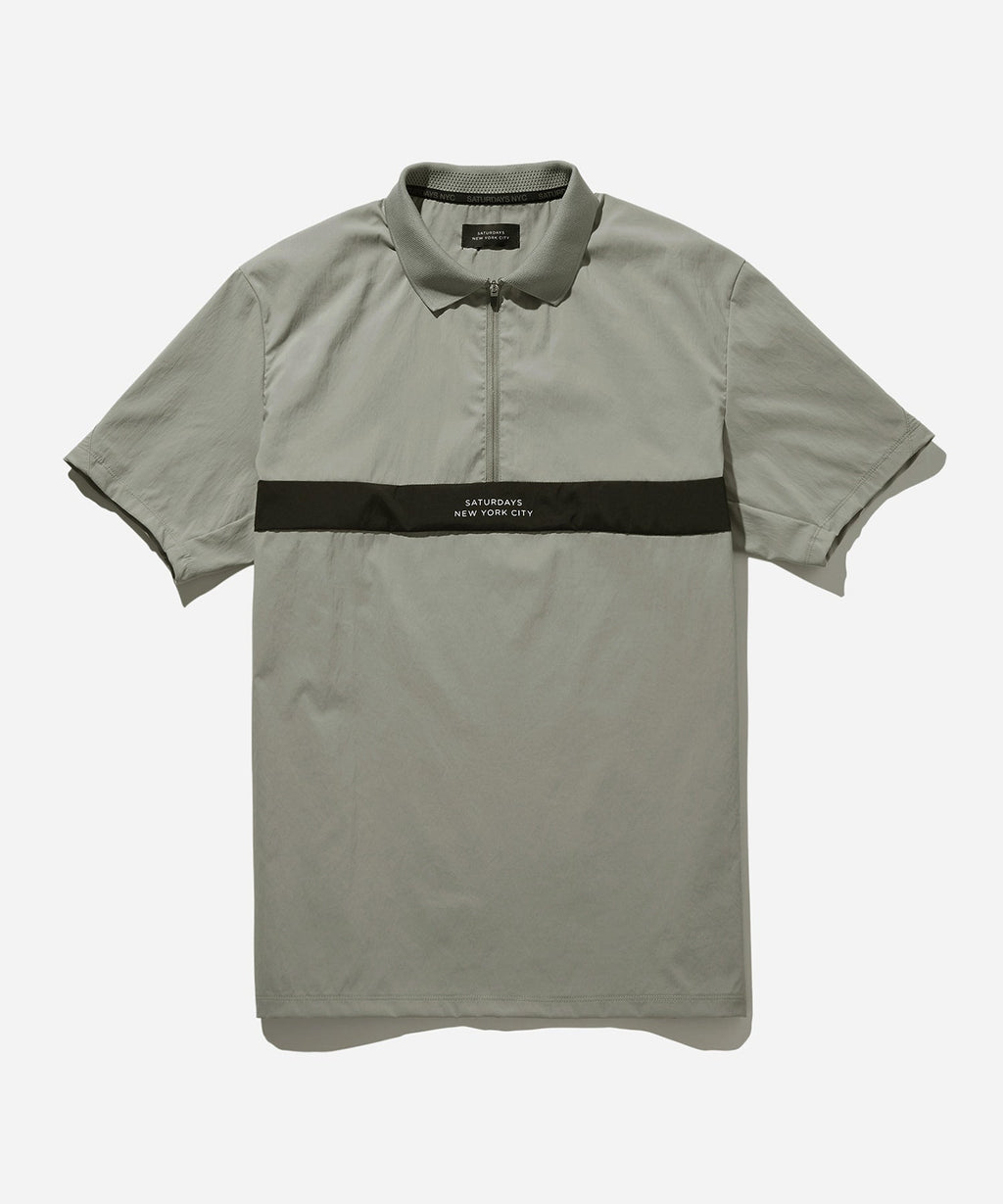 Front Zip Polo Shirt S/S | Saturdays NYC Japan
