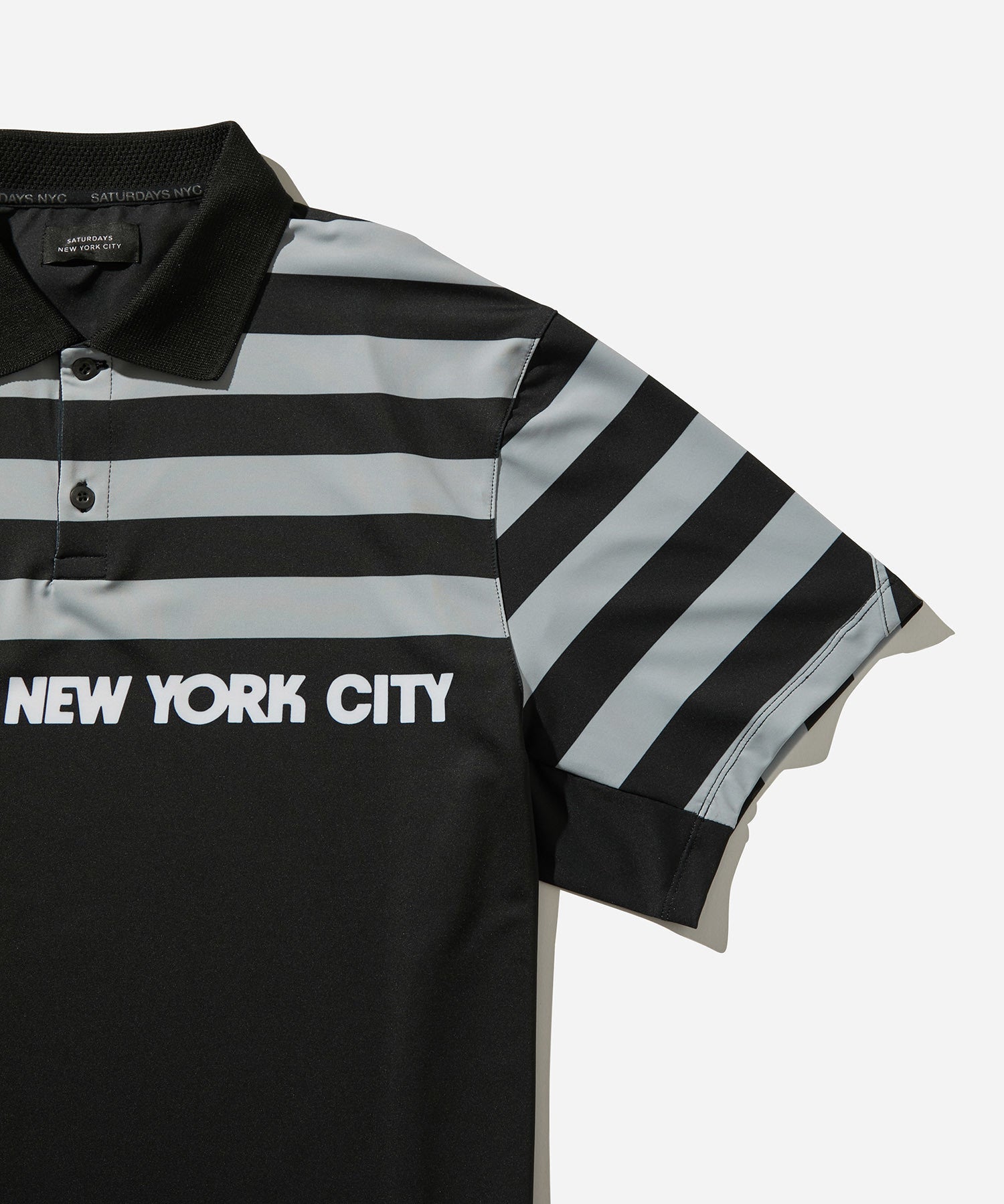 SATURDAYS NEW YORK CITY ポロシャツ - Tシャツ/カットソー(半袖/袖なし)
