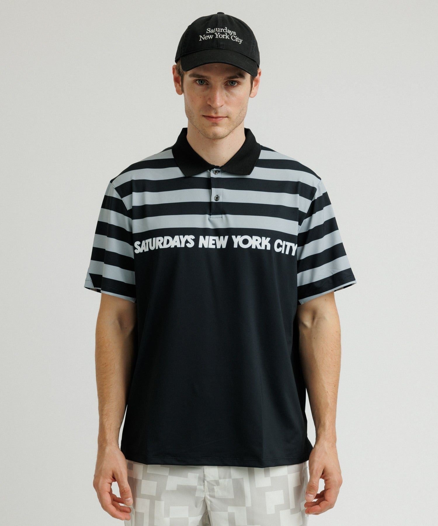 Wide Polo Border Shirt SS
