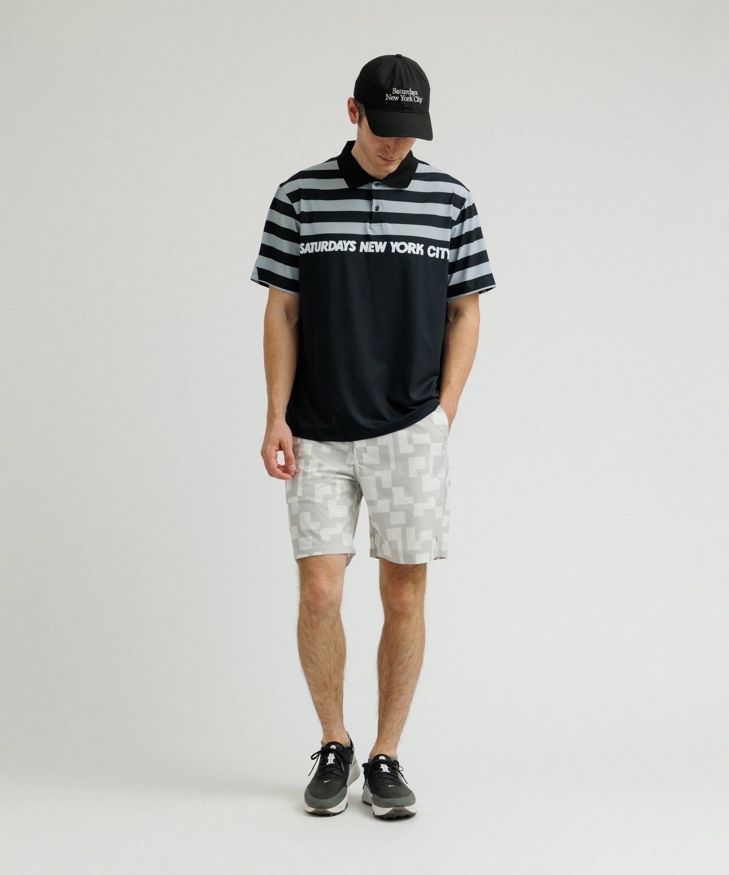 Wide Polo Border Shirt SS