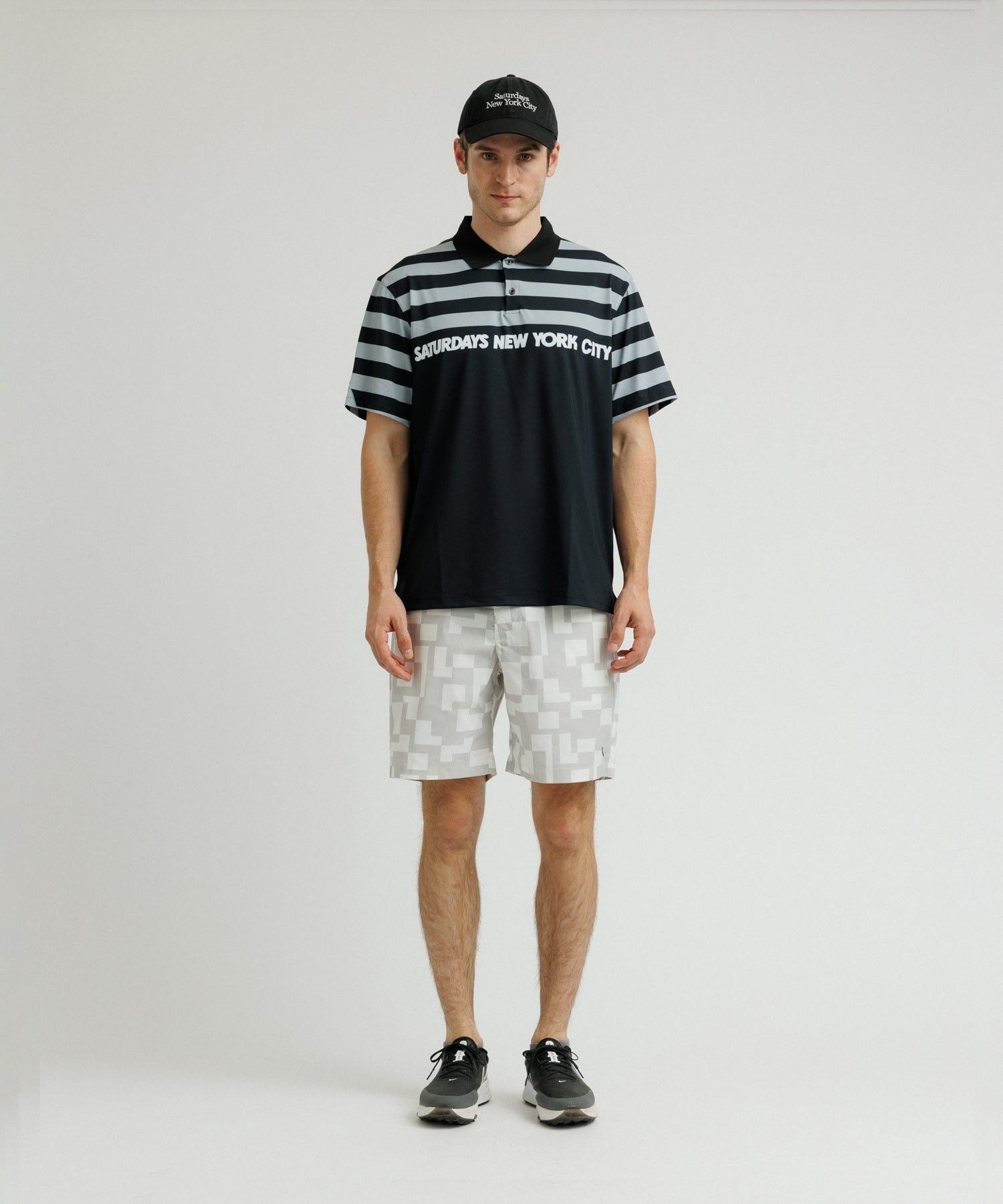 Wide Polo Border Shirt SS | Saturdays NYC Japan