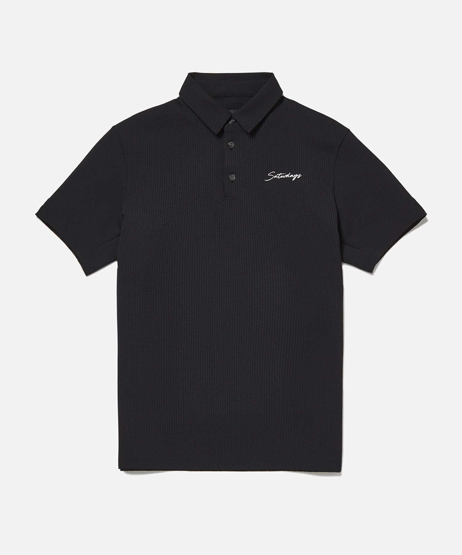 Seersucker Polo Shirt S/S | Saturdays NYC Japan