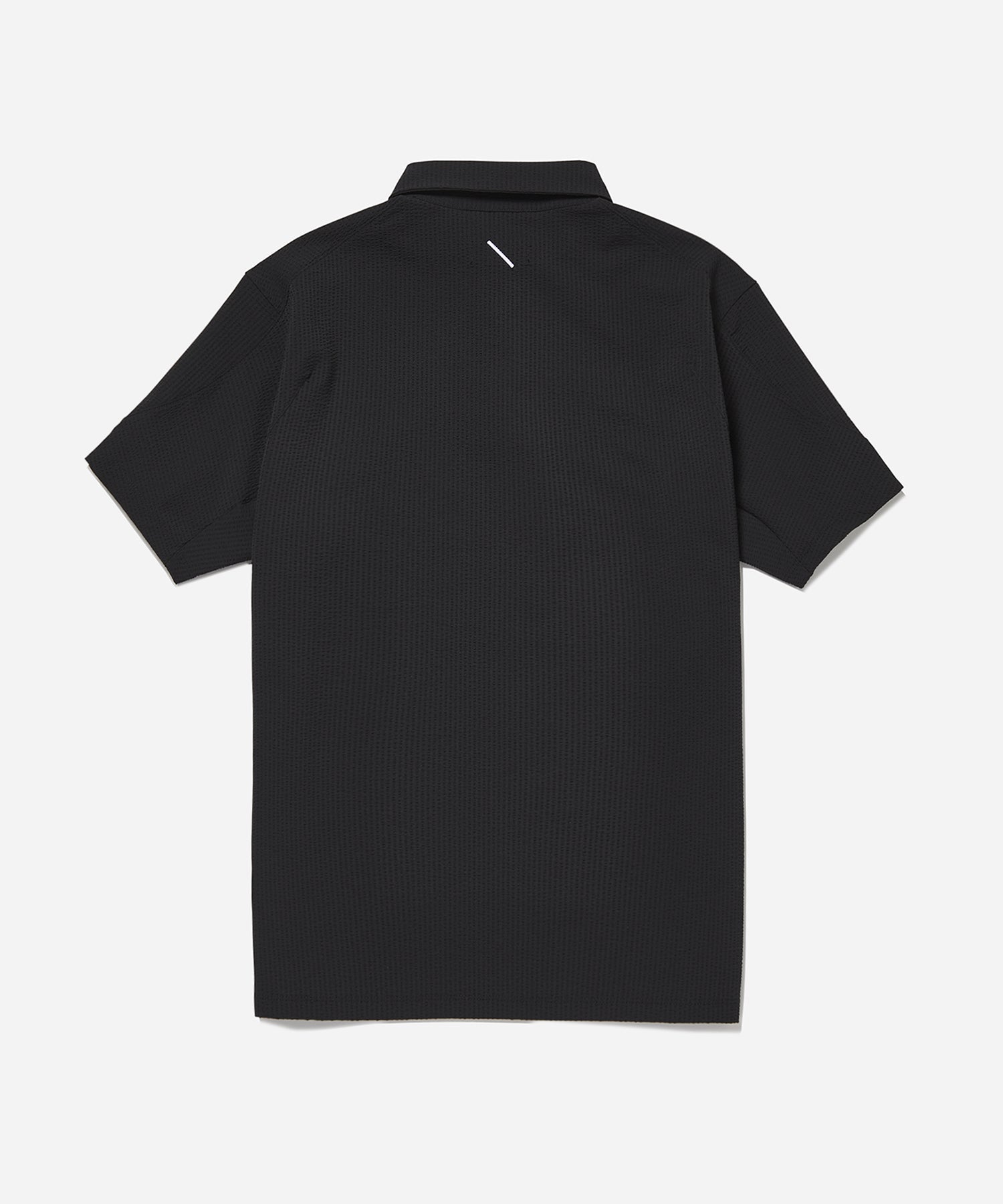 Seersucker Polo Shirt S/S