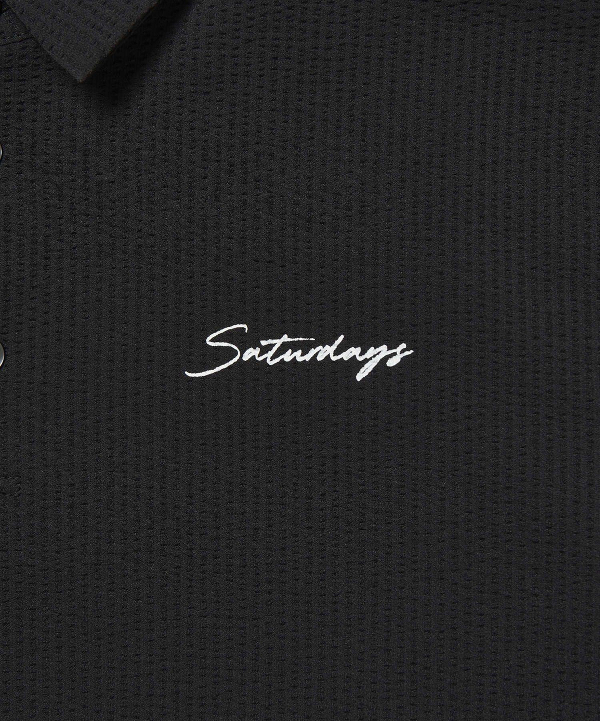 Seersucker Polo Shirt SS