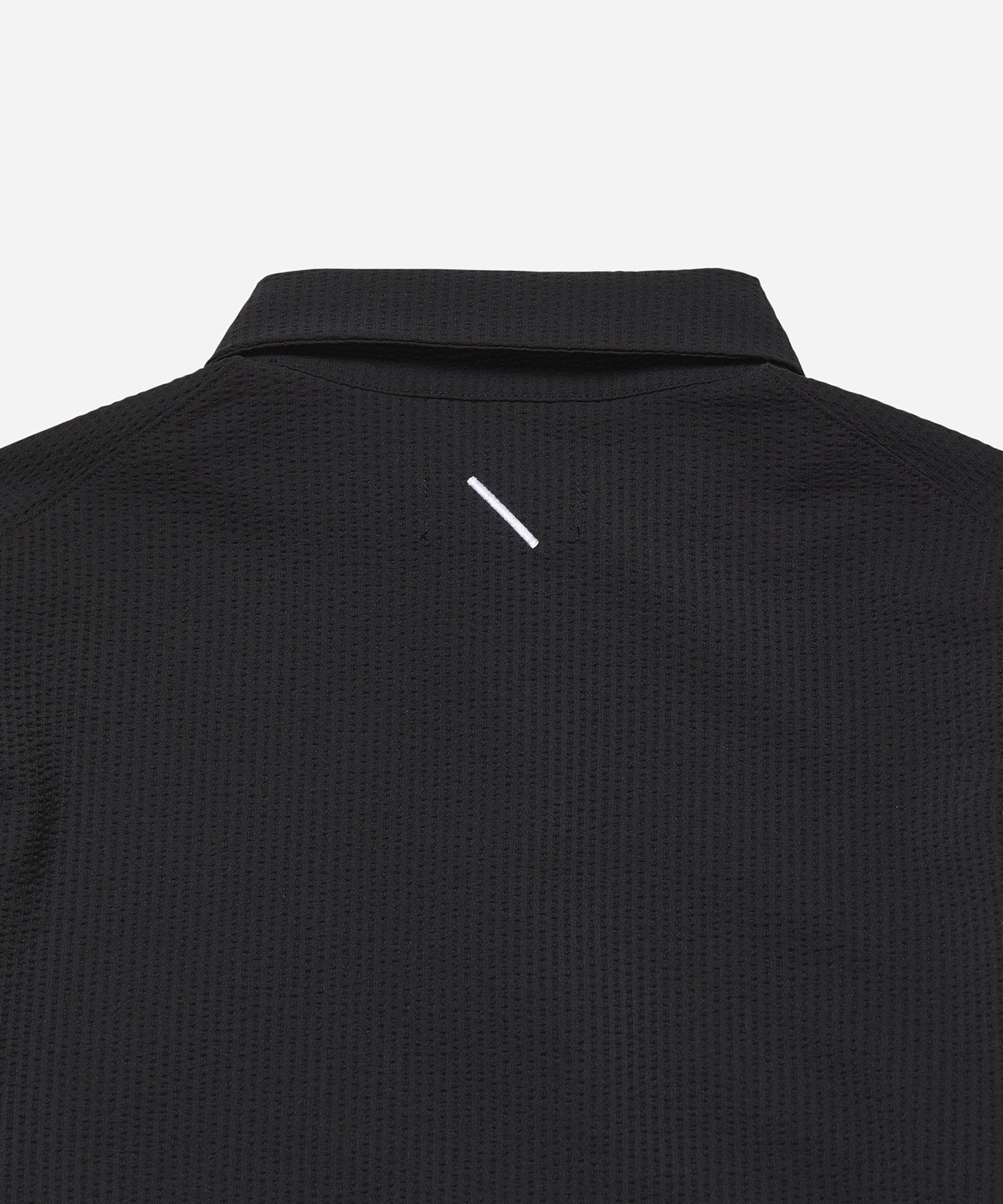 Seersucker Polo Shirt S/S