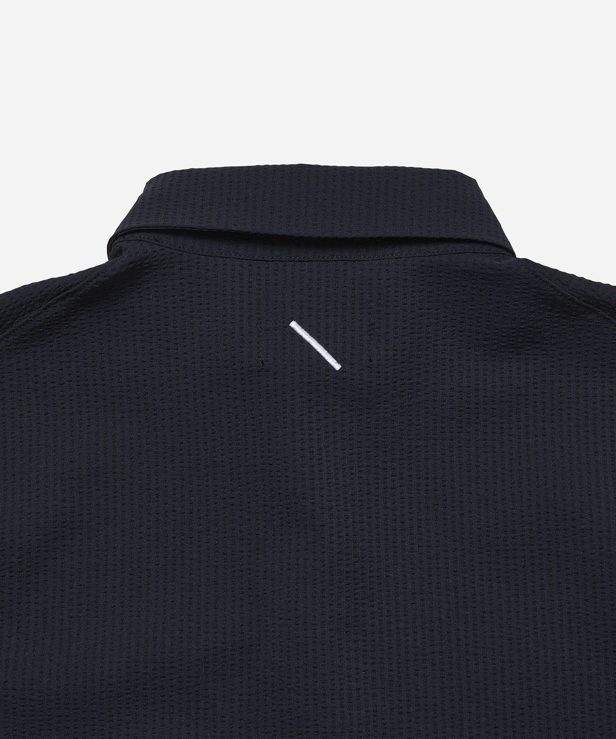 Seersucker Polo Shirt SS