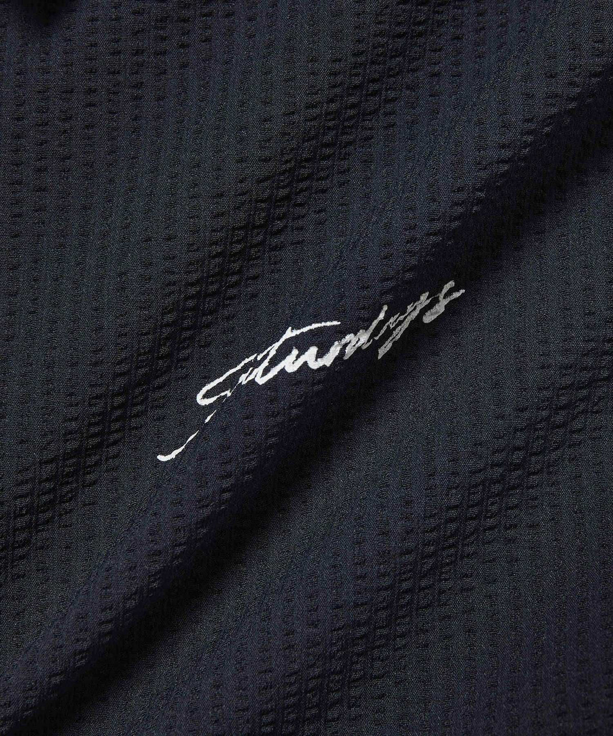 Seersucker Polo Shirt SS