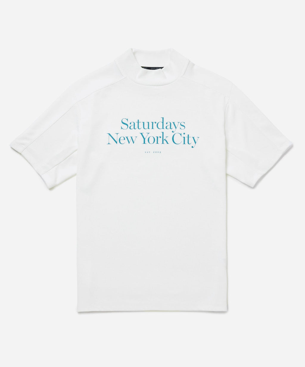 Classic Mock Neck Shirt S/S | Saturdays NYC Japan