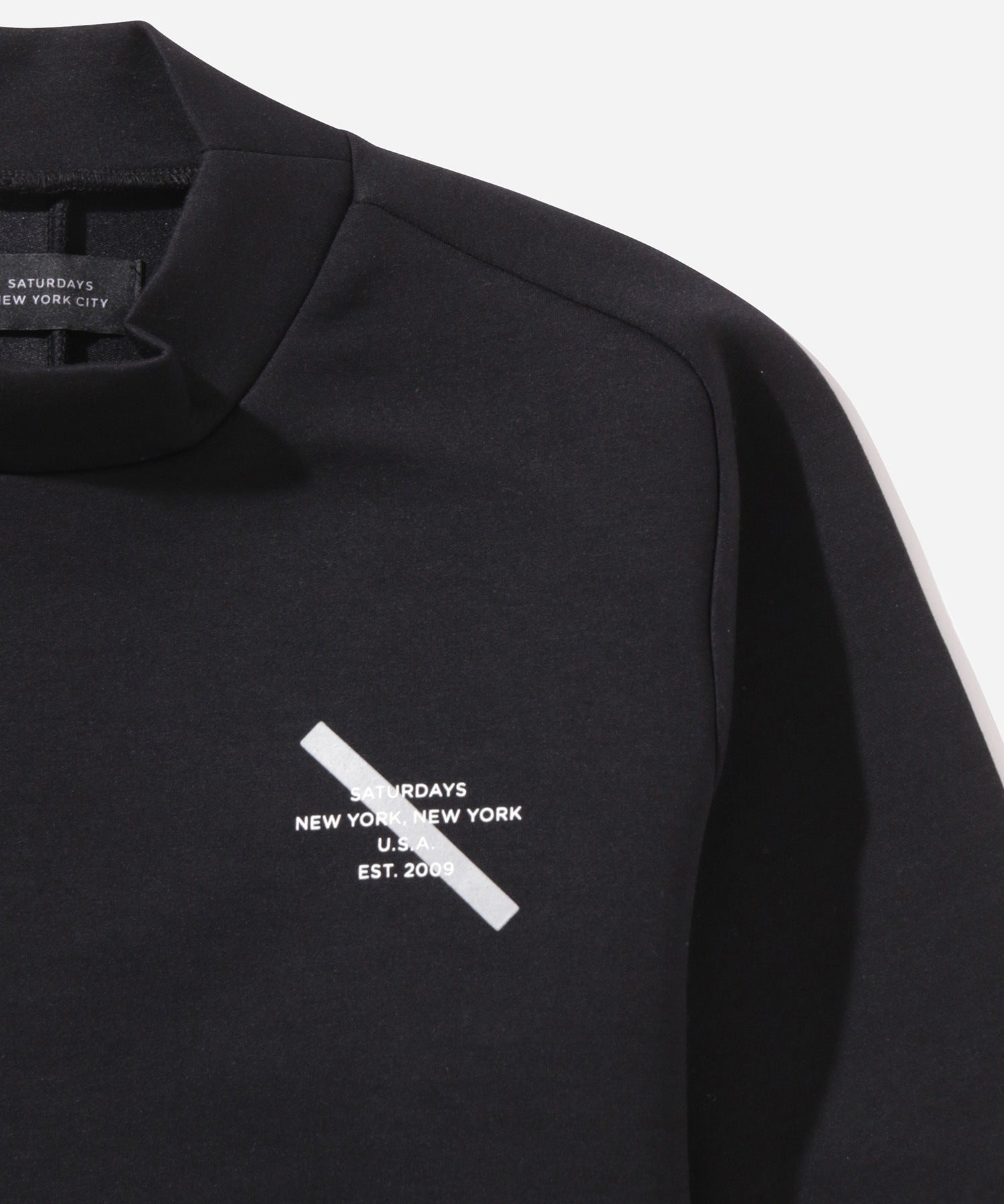 Lightweight Sweat Mock Neck Top | WOMEN | Saturdays NYC Japan Lightweight Sweat Mock Neck Top | WOMEN | Saturdays NYC Japan