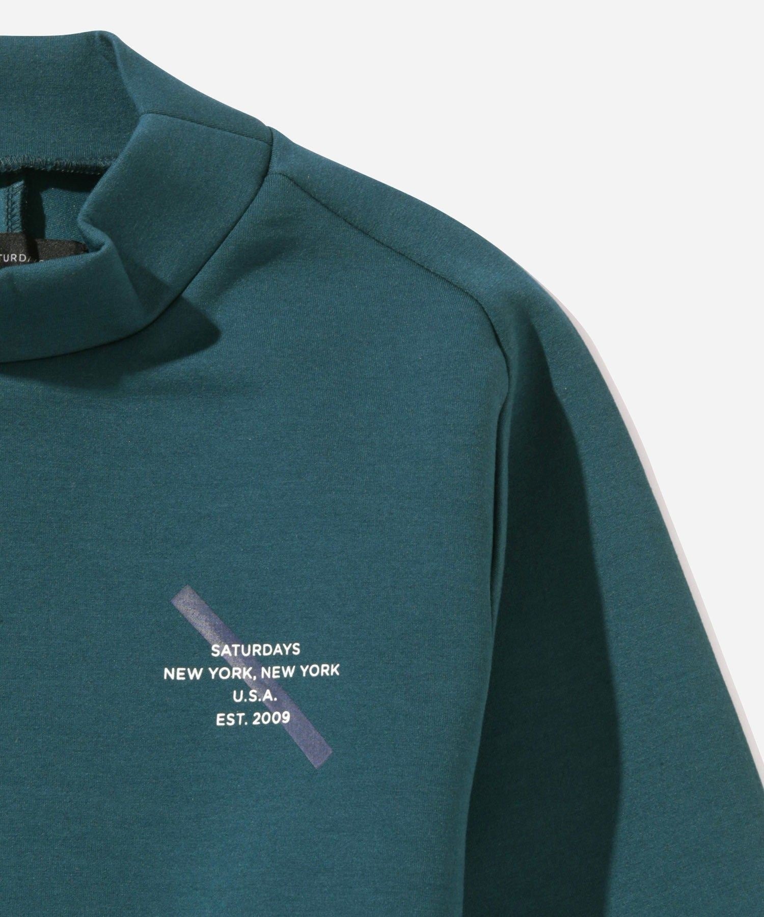 Lightweight Sweat Mock Neck Top | WOMEN | Saturdays NYC Japan
