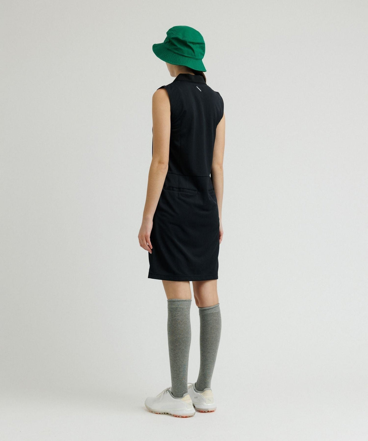 Cutline Basic Polo Onepiece | WOMEN
