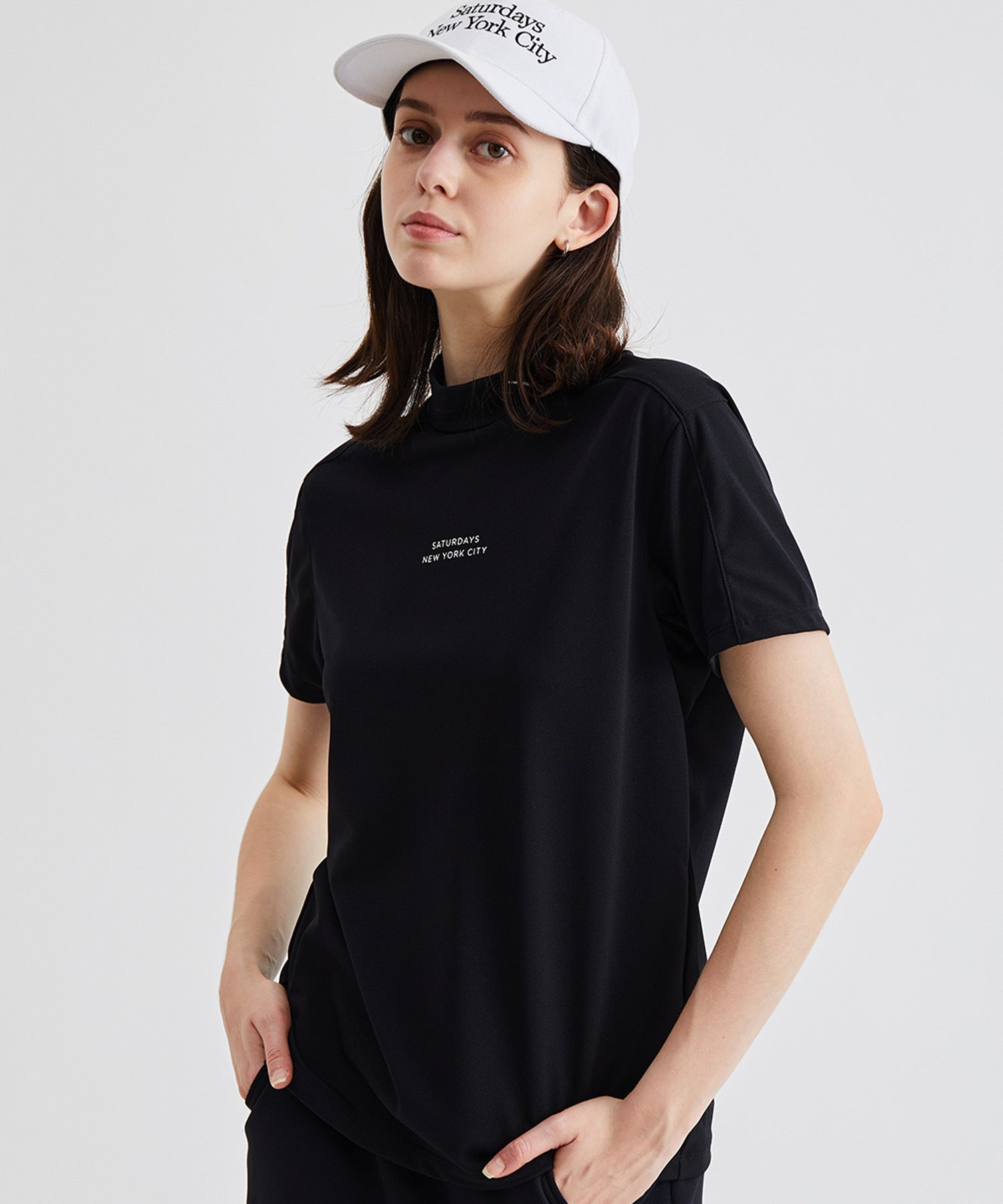 Classic Mock Shirt S/S | WOMEN