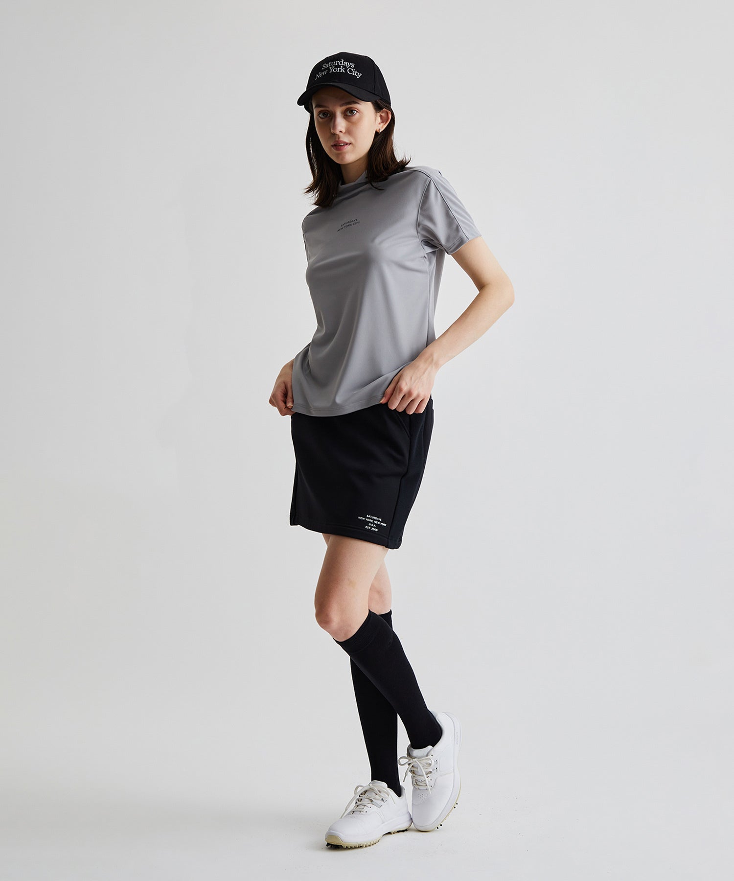 Classic Mock Shirt S/S | WOMEN