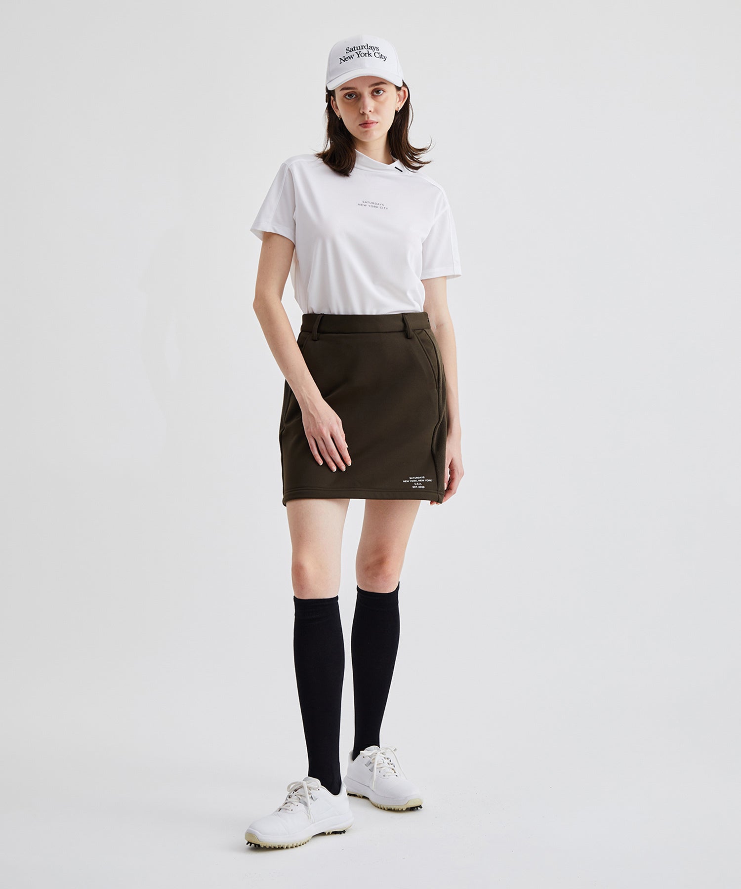 Classic Mock Shirt S/S | WOMEN