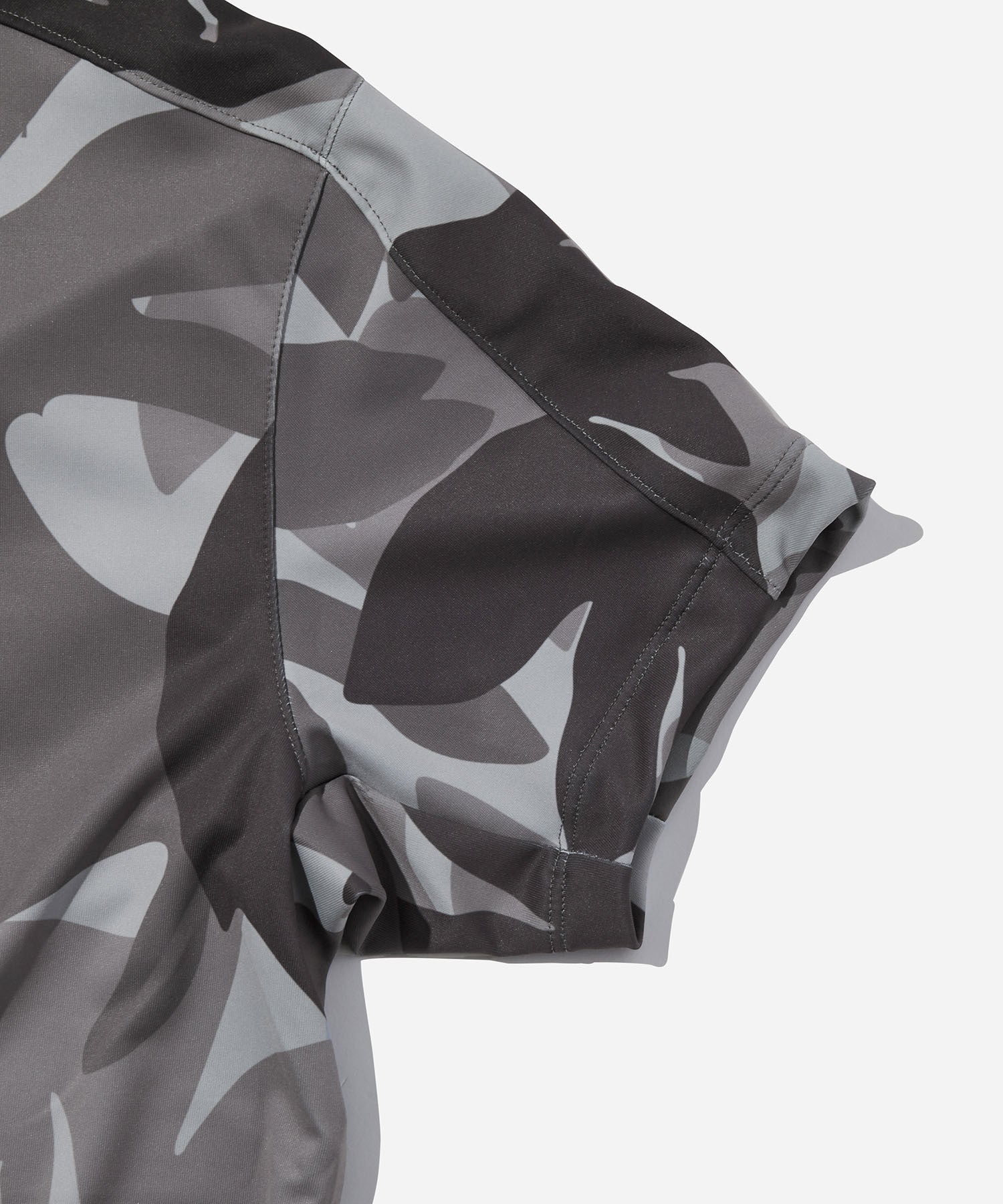Flower Tech Mock Shirt | WOMEN
