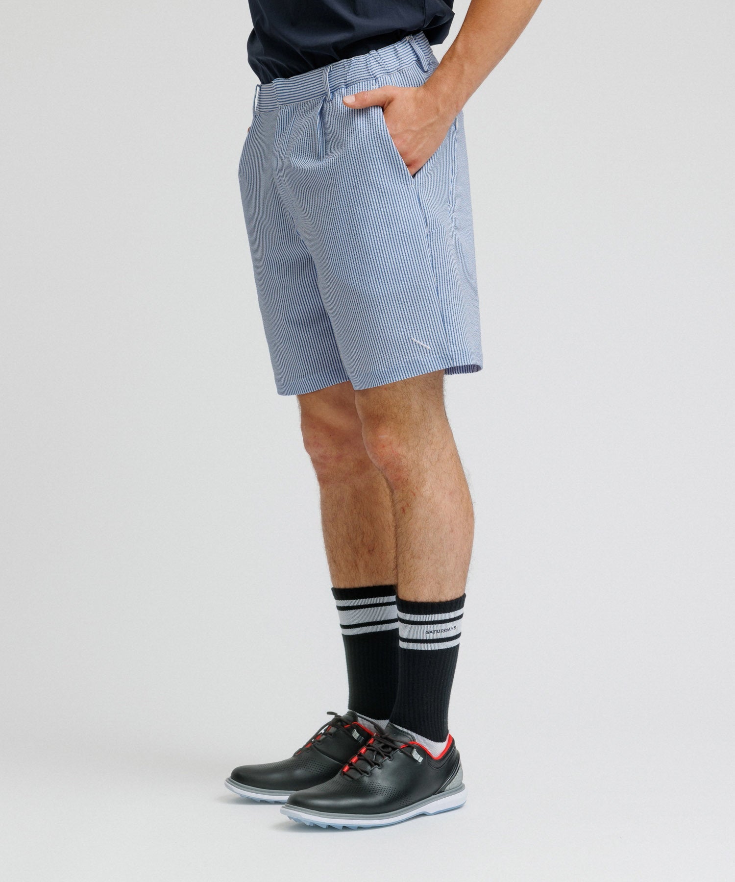 Seersucker One Tuck Short Pant