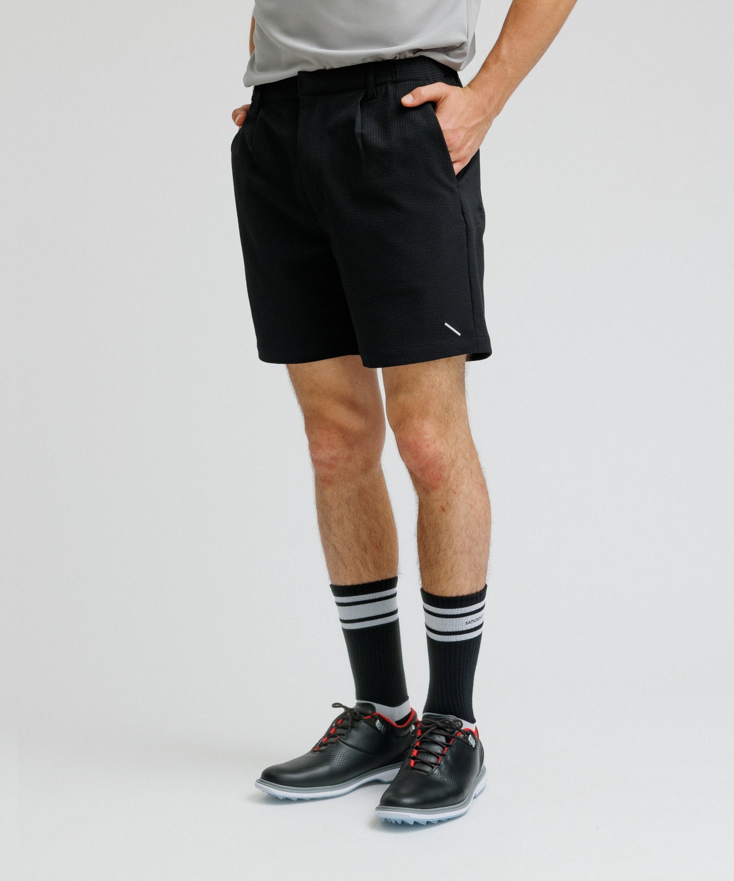 Seersucker One Tuck Short Pant