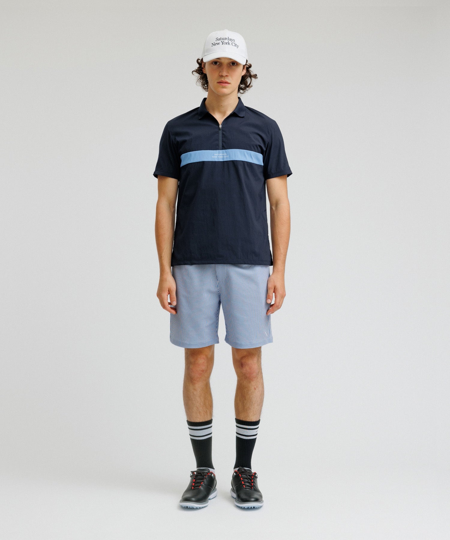 Seersucker One Tuck Short Pant