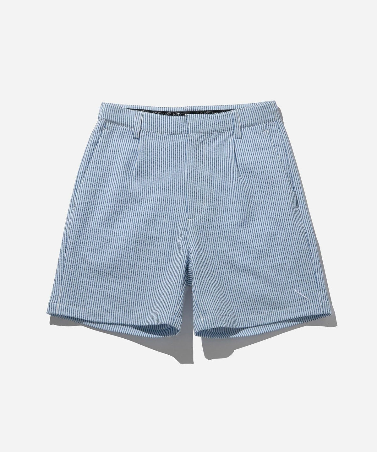 Seersucker One Tuck Short Pant | WOMEN