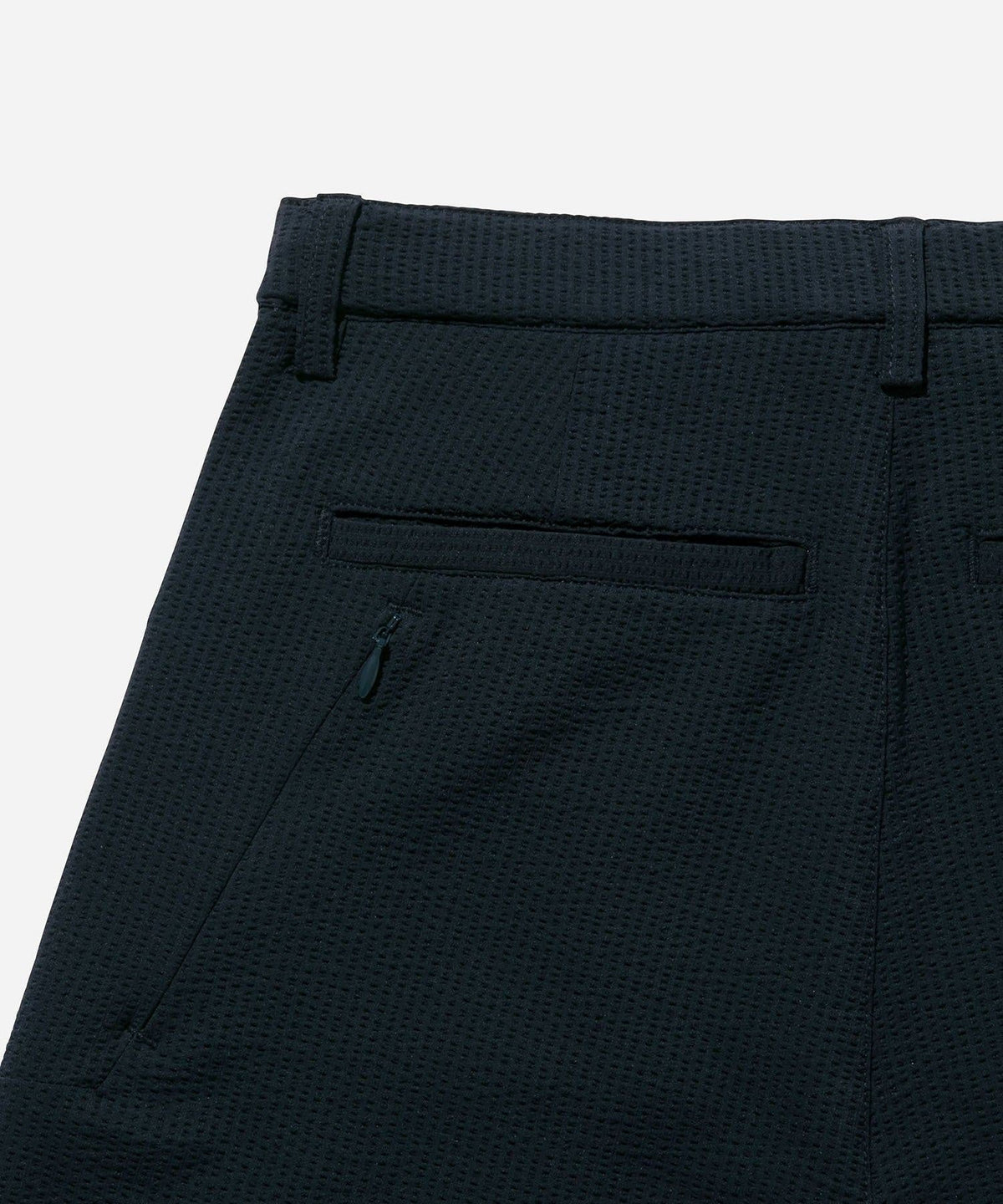 Seersucker One Tuck Short Pant | WOMEN