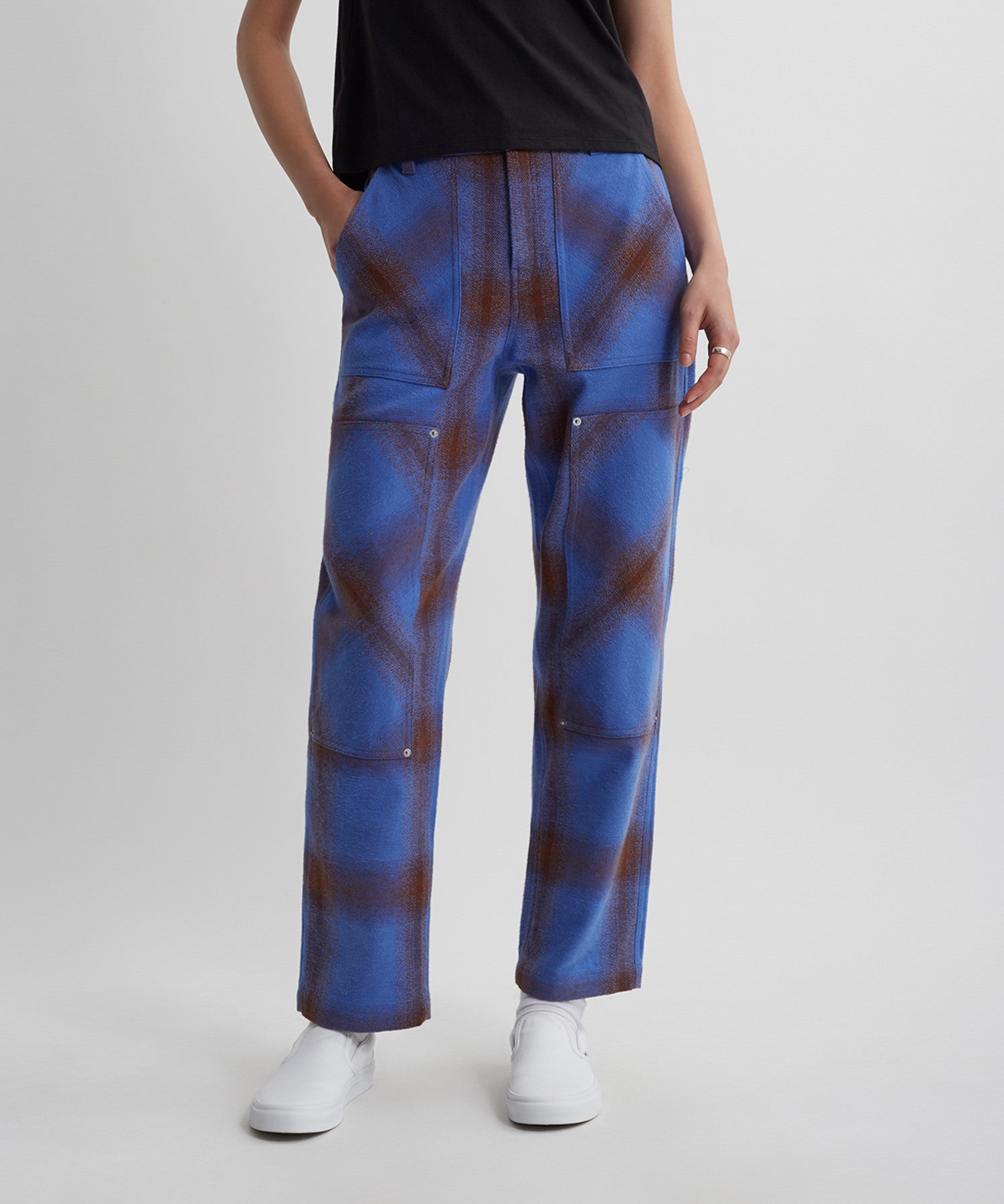Mulberry Plaid Workwear Pant