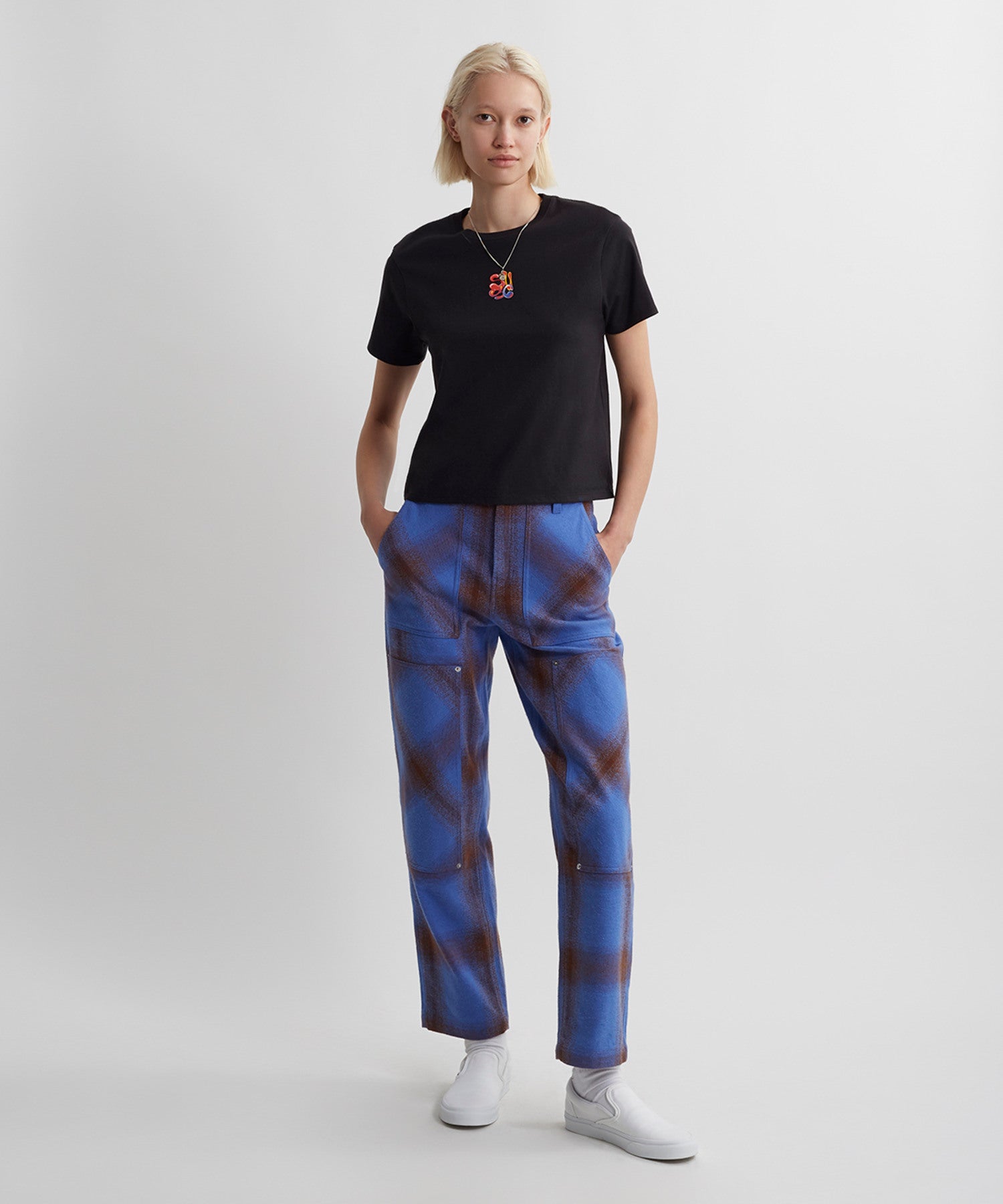 Mulberry Plaid Workwear Pant
