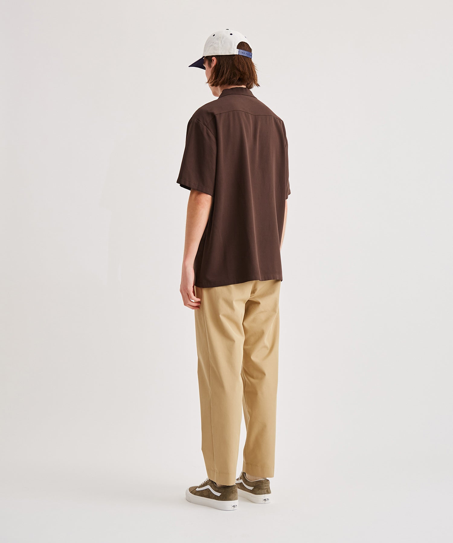 Solid Rayon Open Collar S/S Shirt | Saturdays NYC Japan