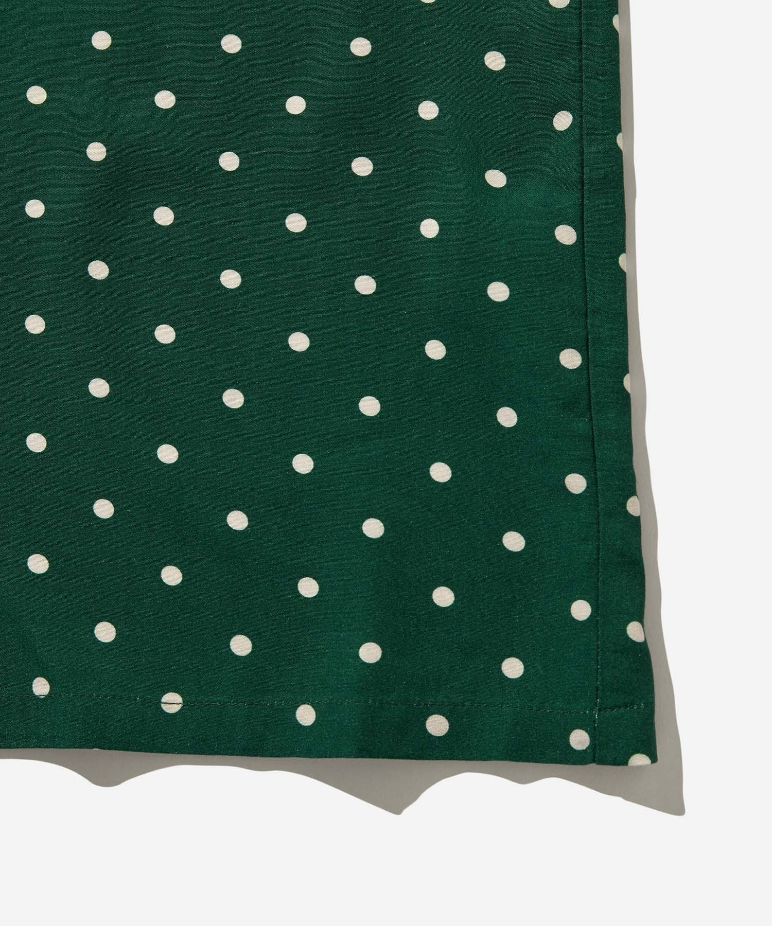 Dot Open Collar S/S Shirt