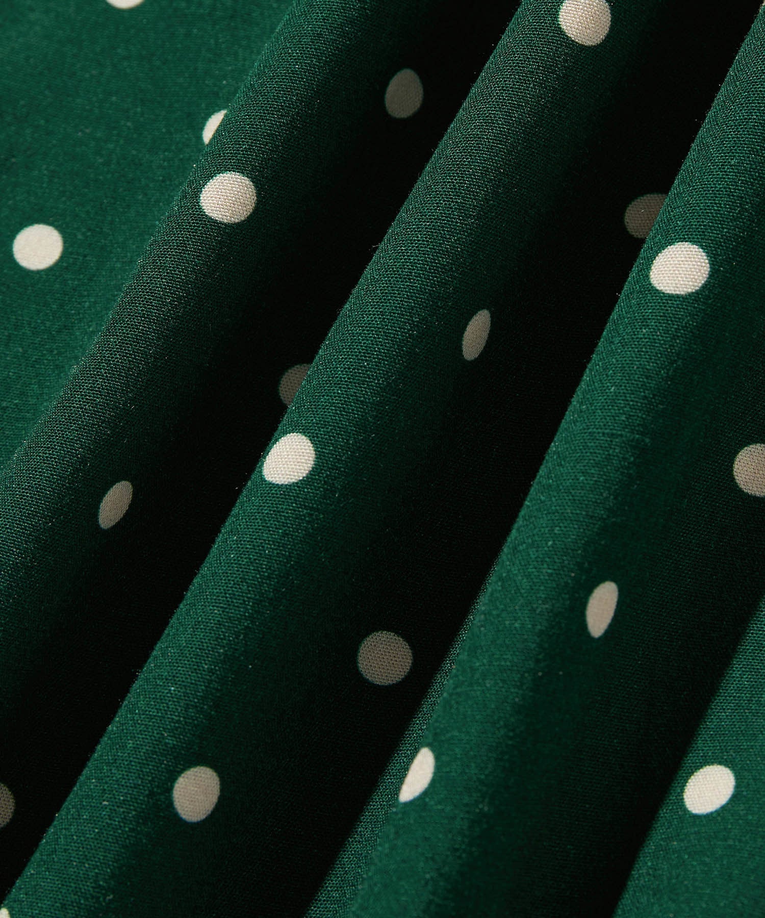 Dot Open Collar S/S Shirt