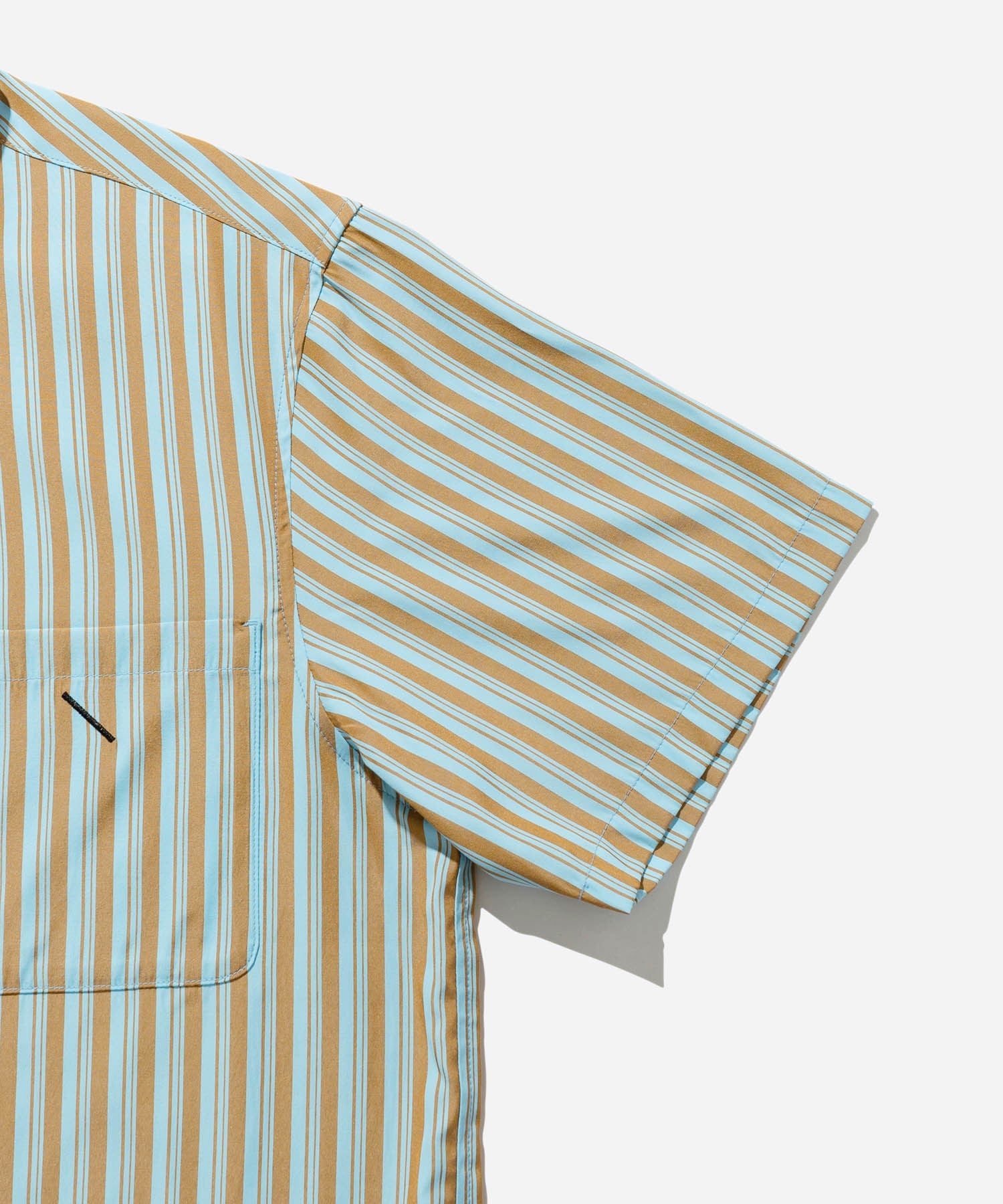 Random Stripe Regular Collar S/S Shirt | Saturdays NYC Japan