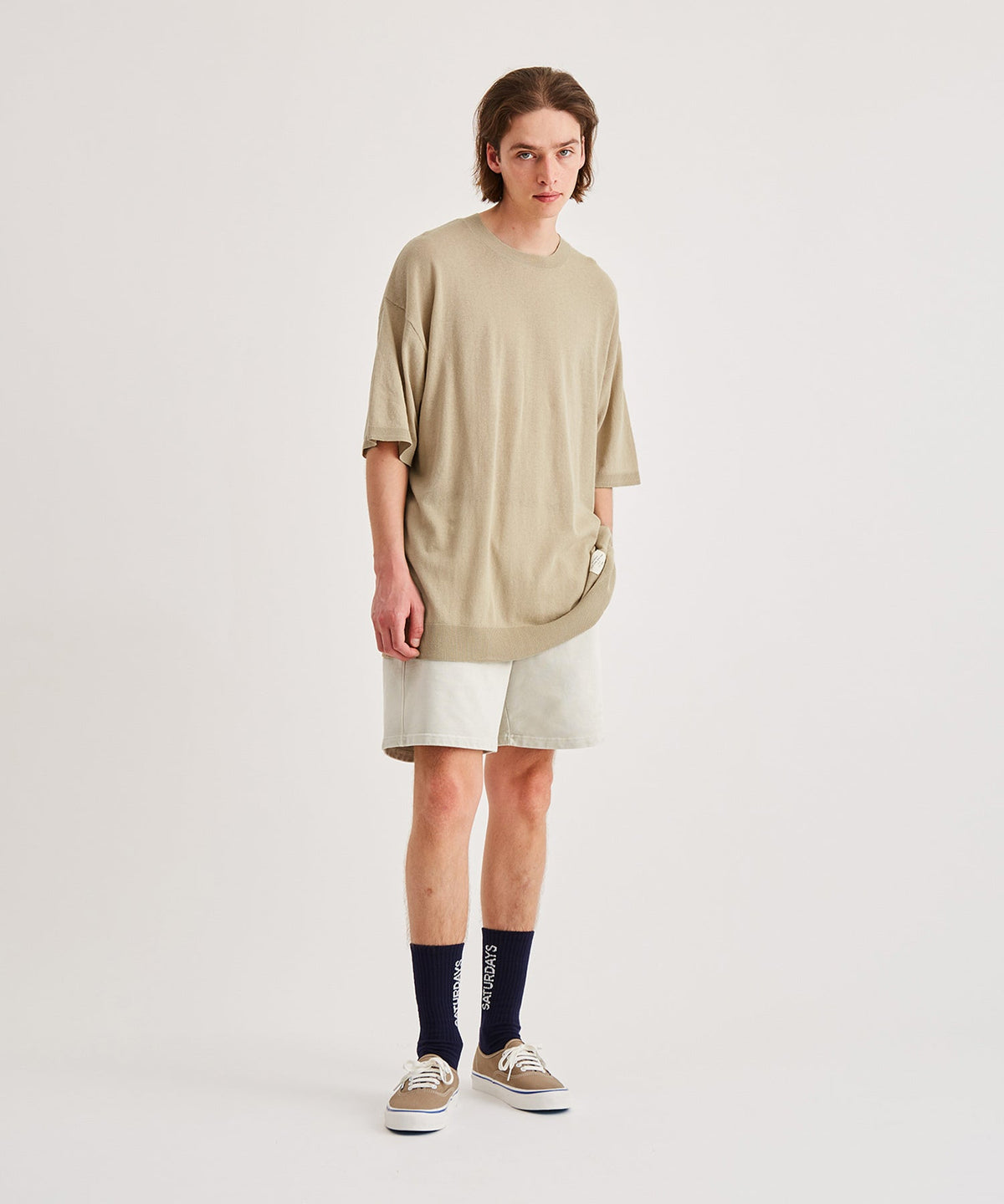 Crew Knit Tee