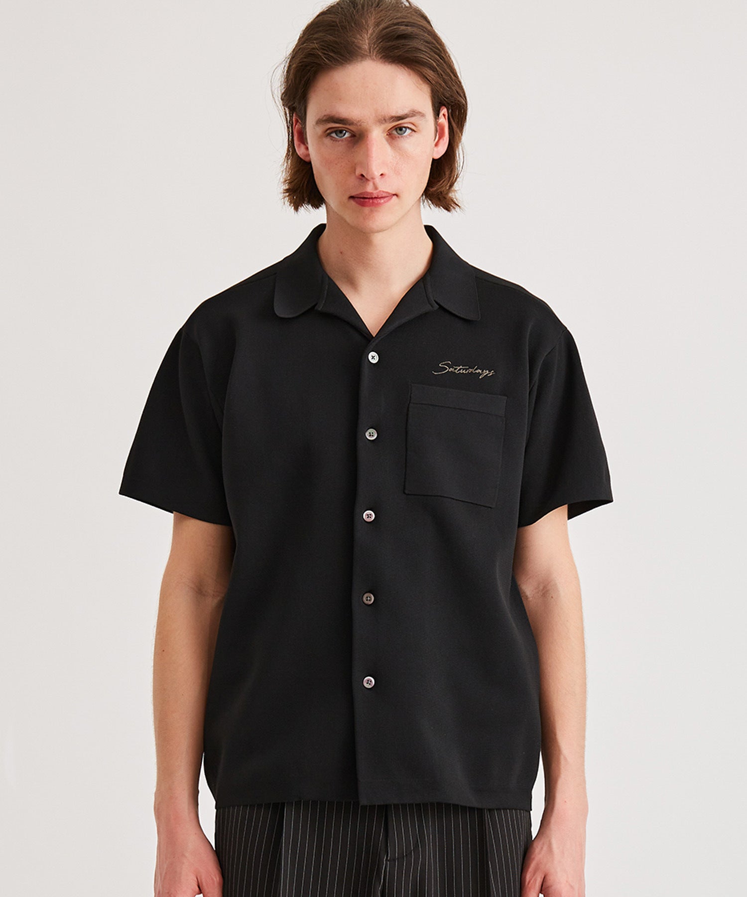 Knit S/S shirt