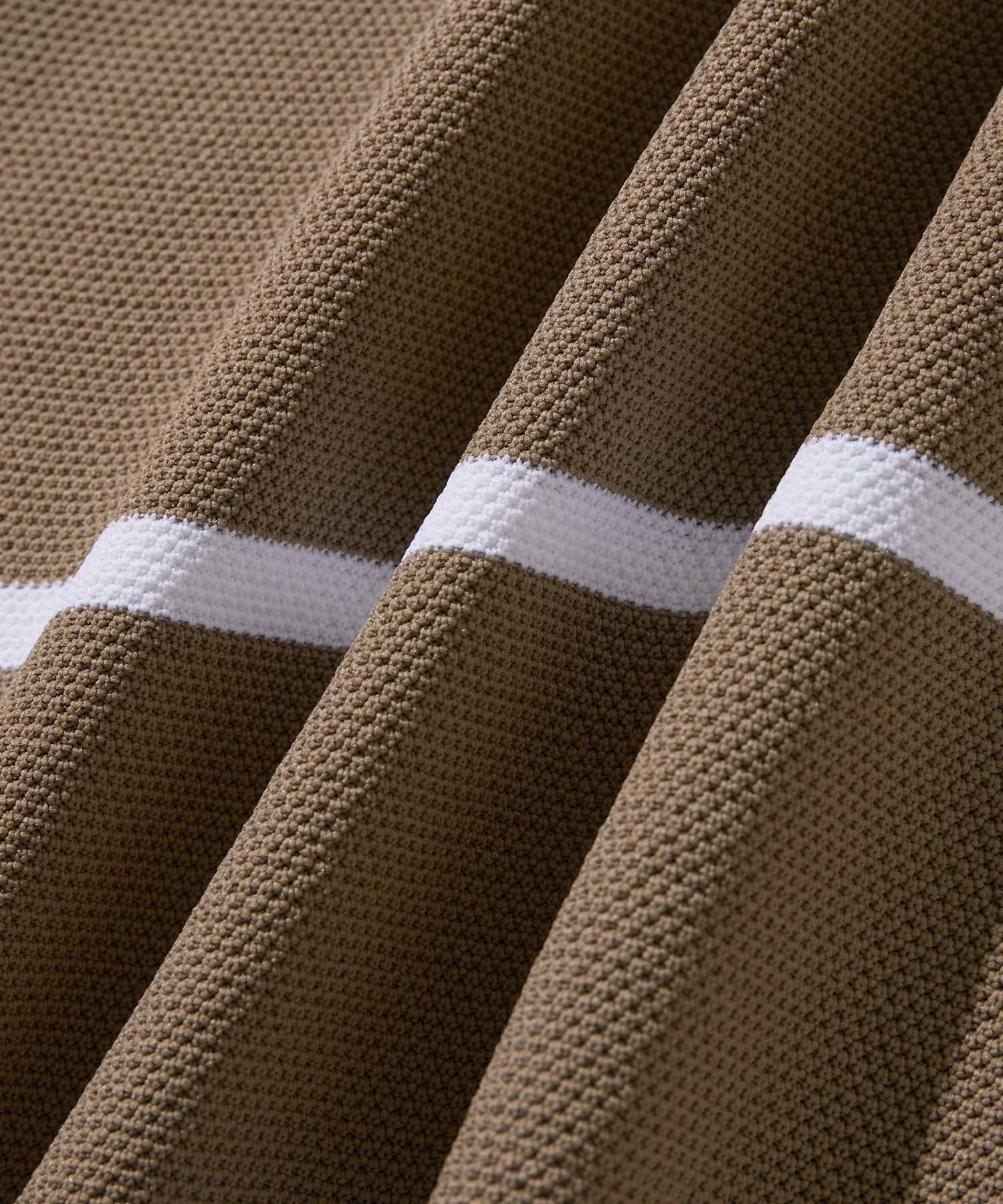 Knit Border S/S Tee