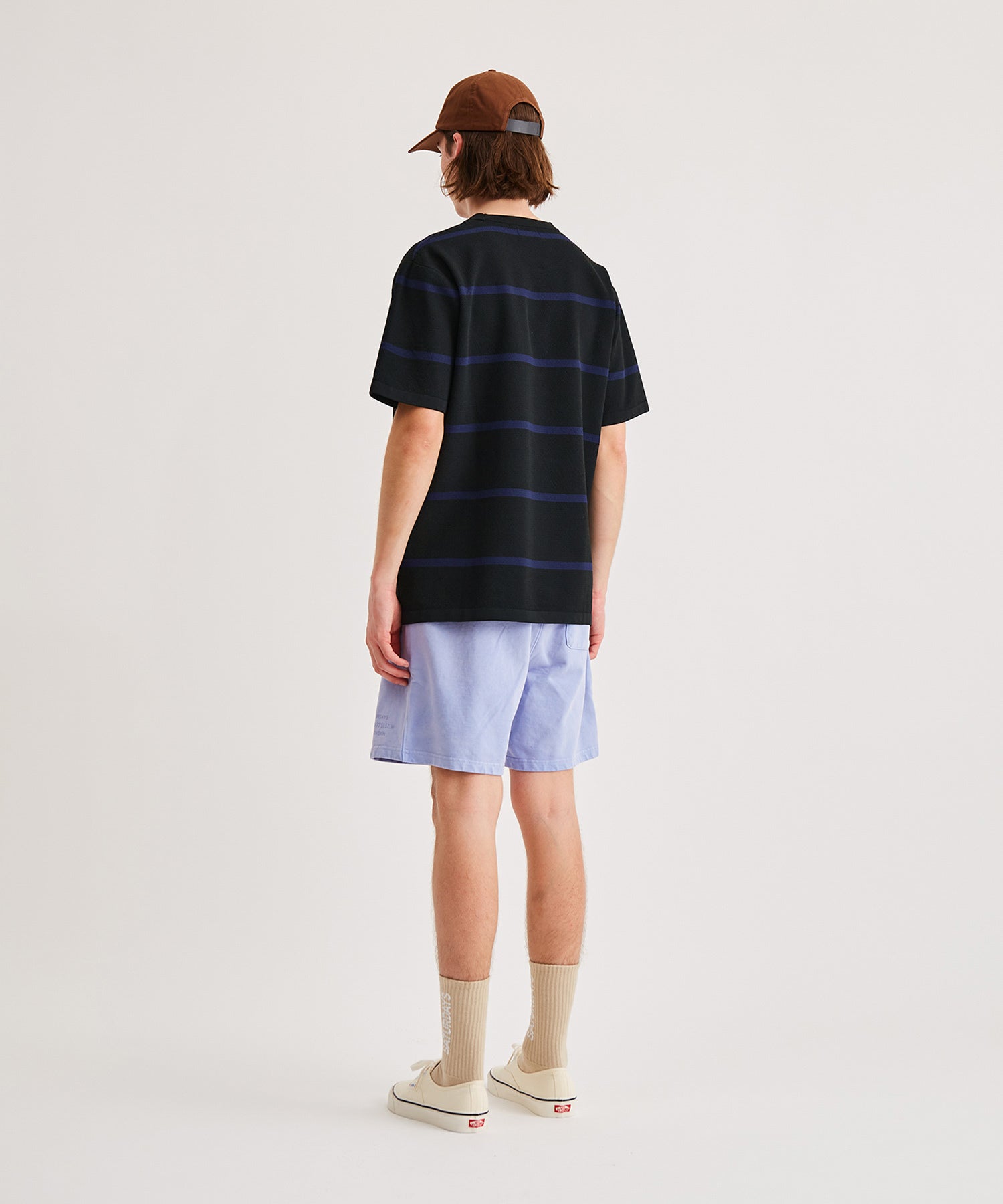 Knit Border S/S Tee