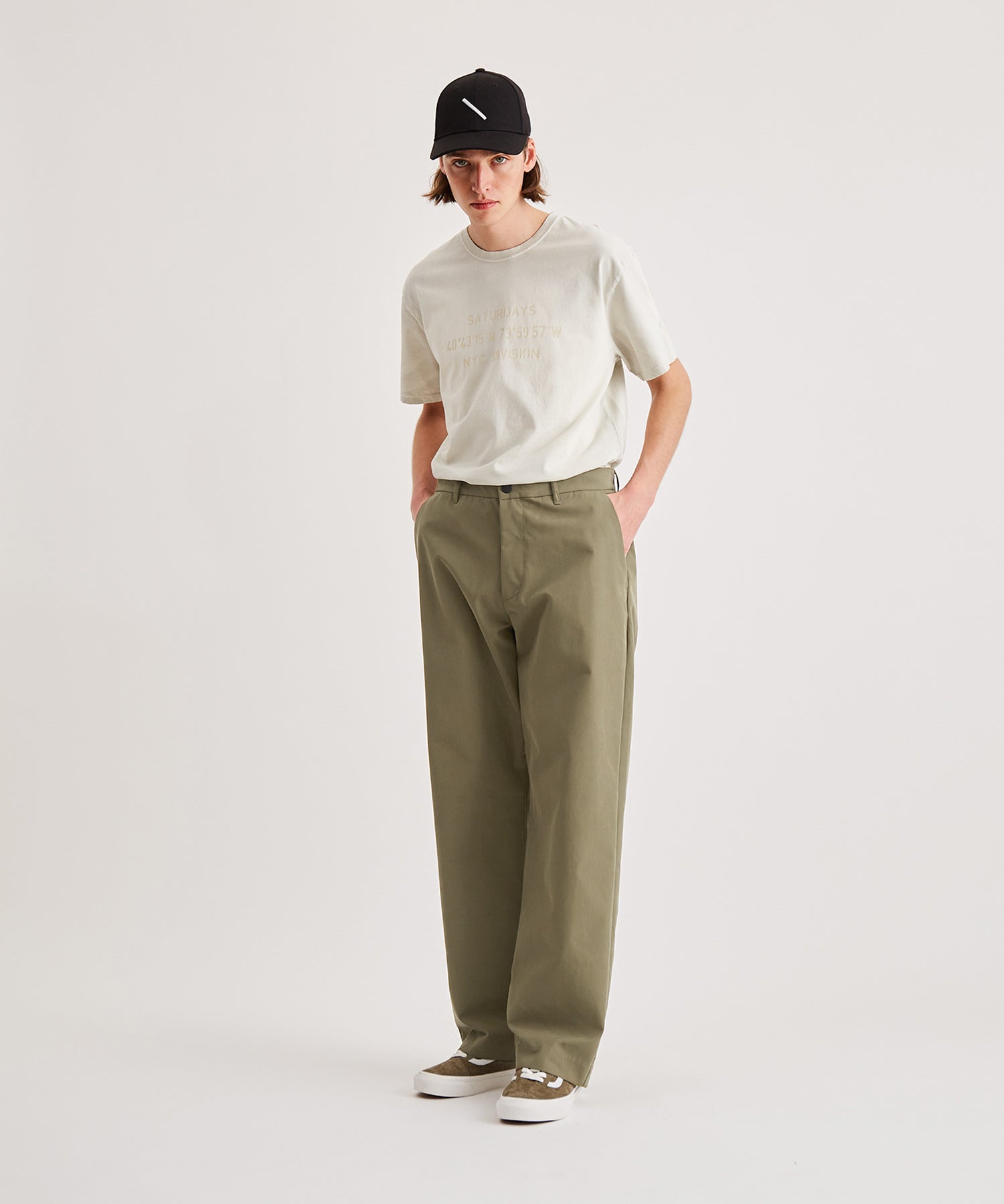 T/C Twill Wide Pant