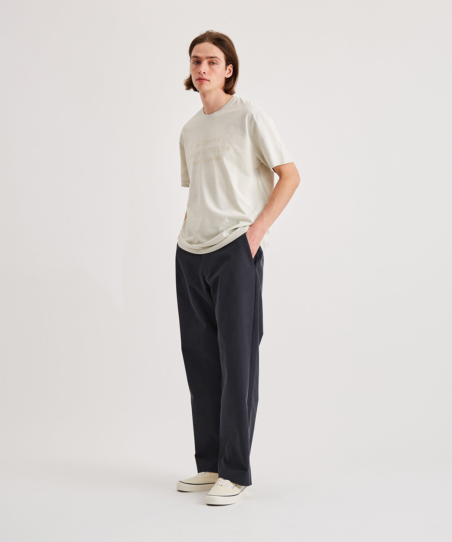 T/C Twill Wide Pant