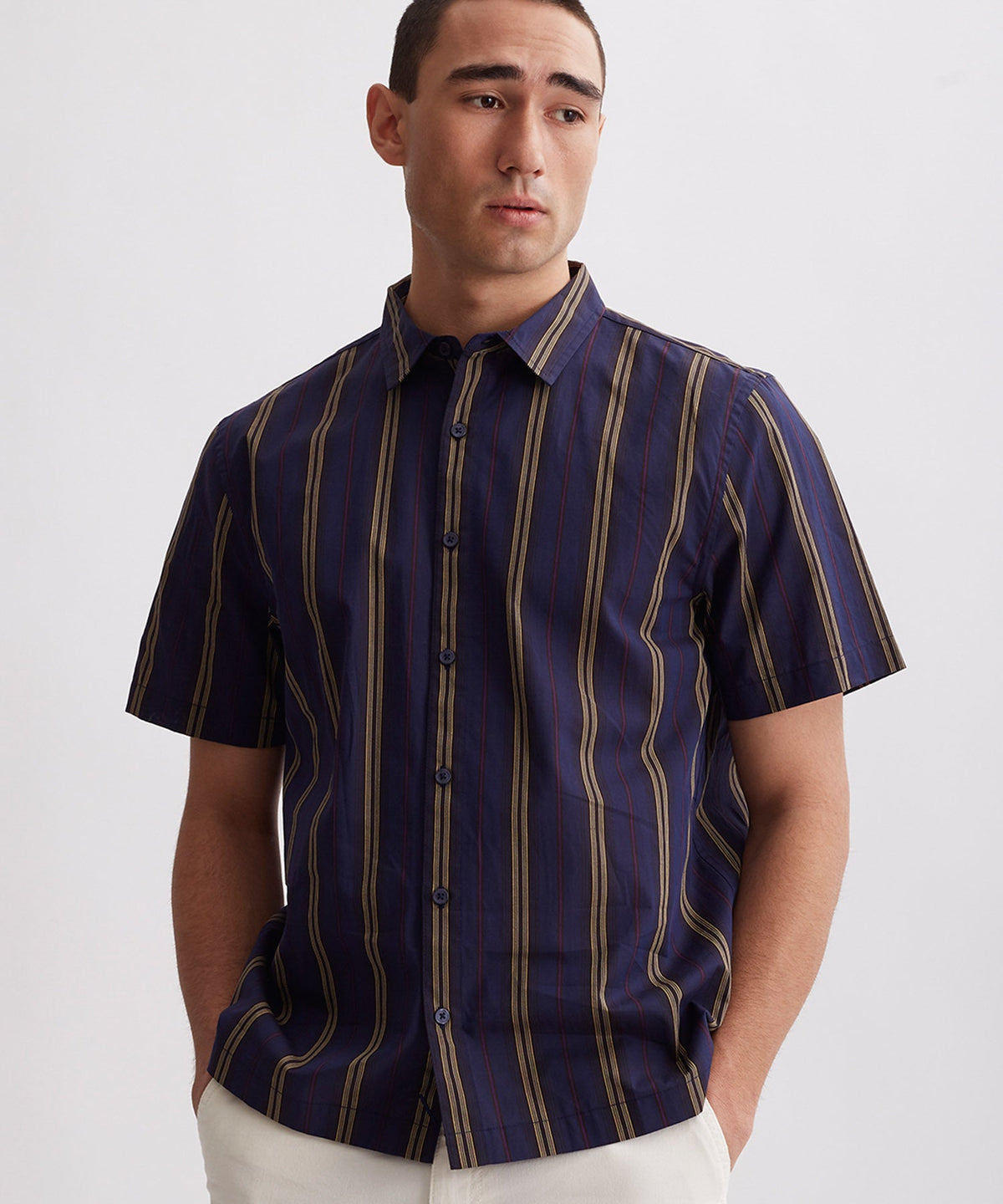 Bruce Stripe SS Shirt