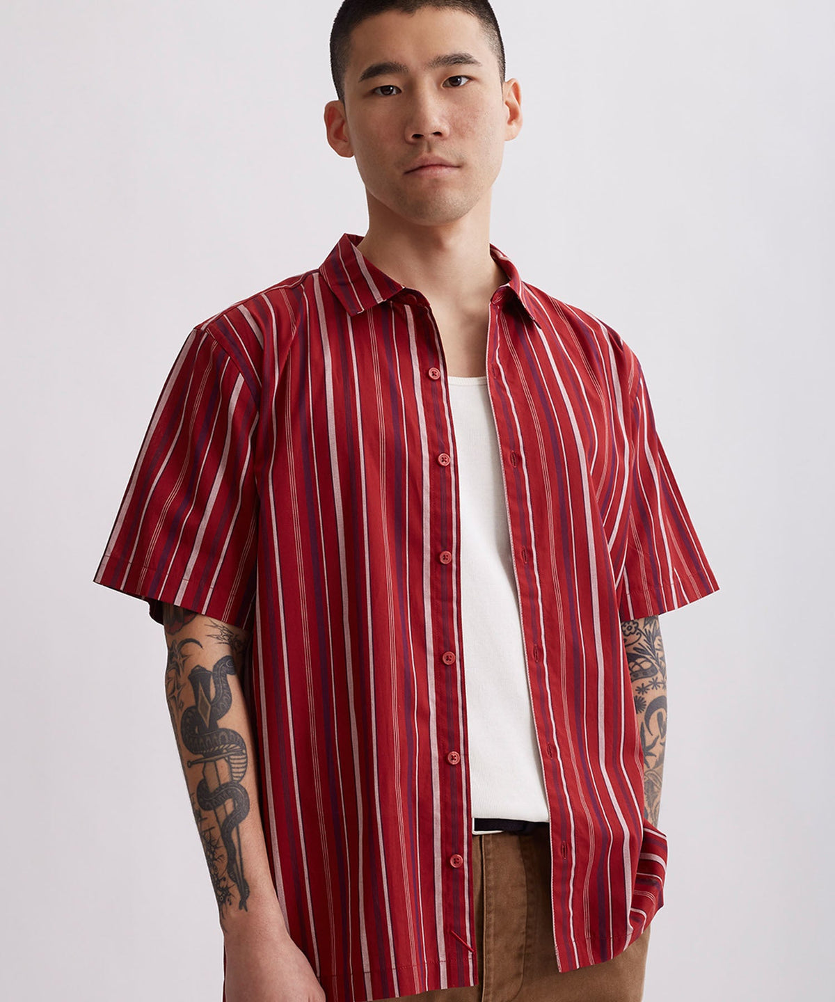 Bruce Stripe SS Shirt