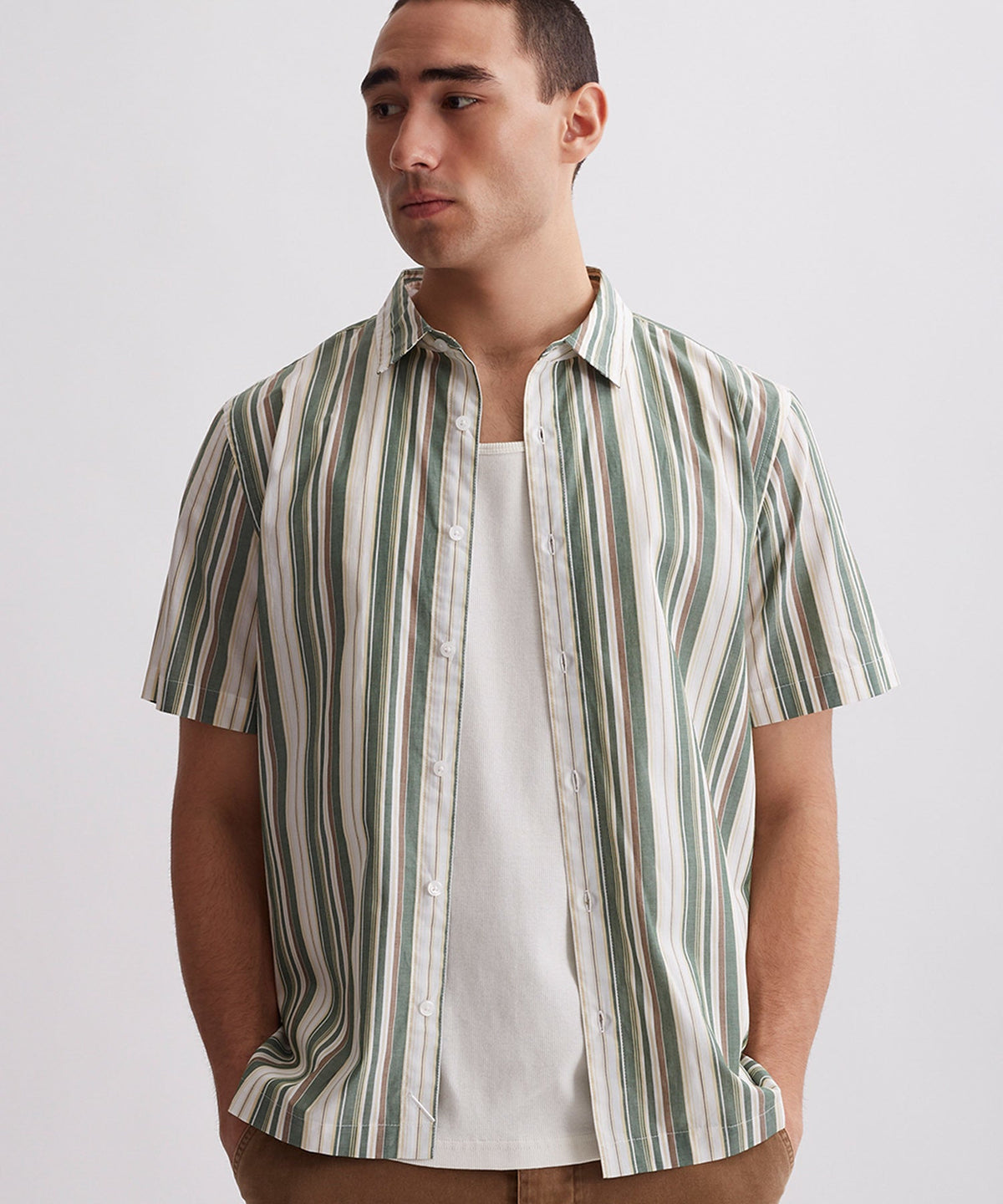 Bruce Stripe SS Shirt
