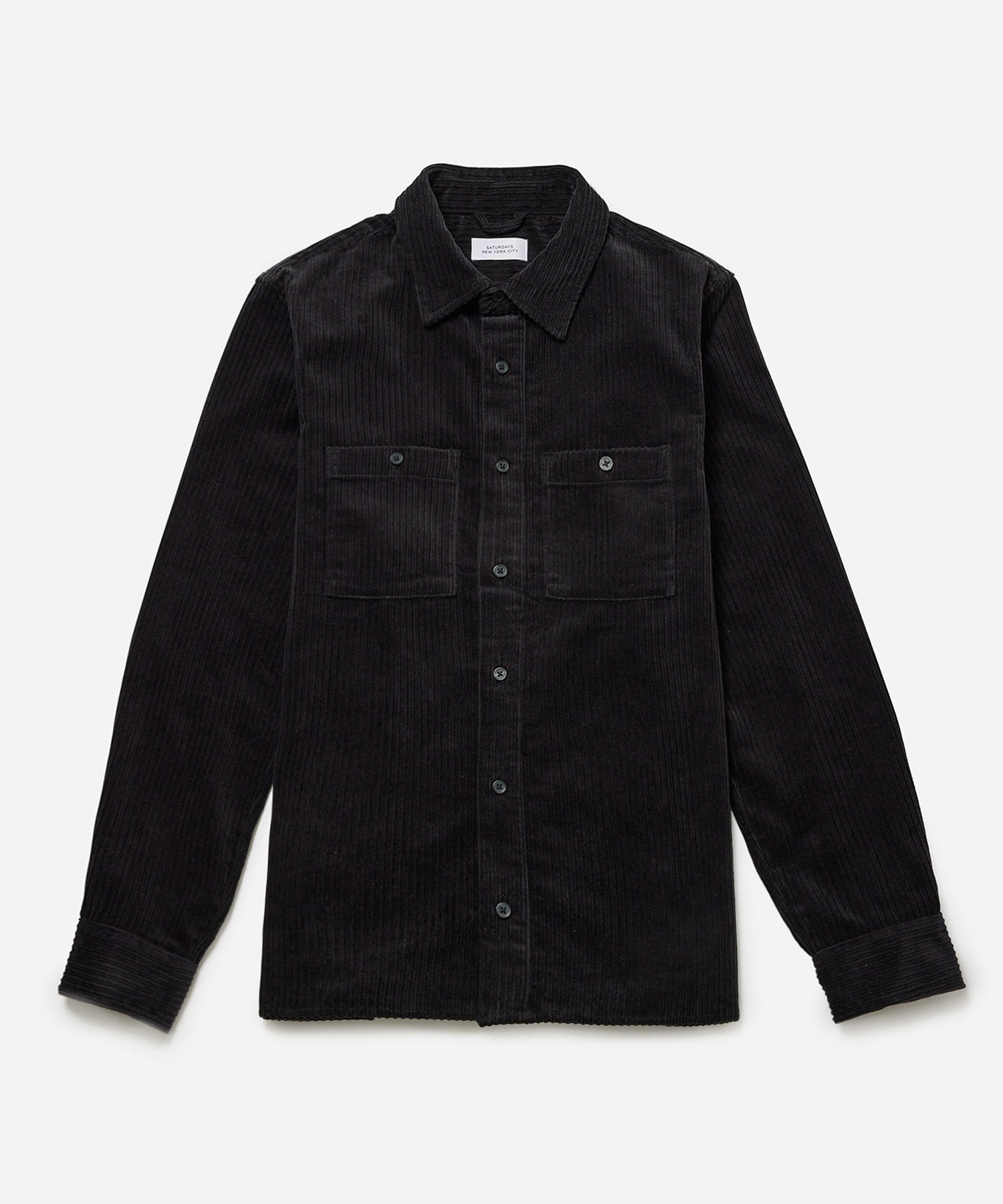 Nolan Wide Wale Cord Long Sleeve Shirt