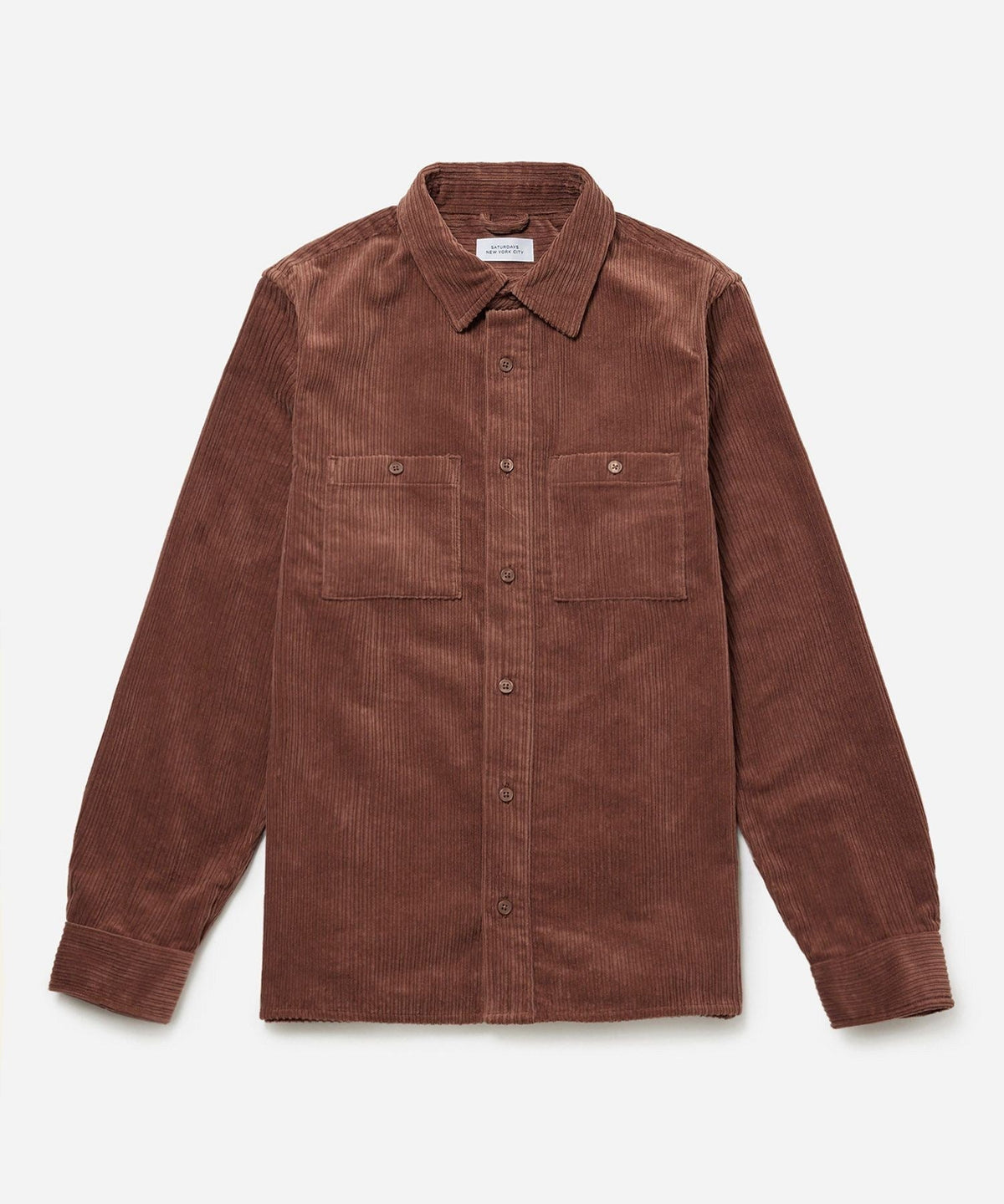 NOLAN WIDE WALE CORD LONG SLEEVE SHIRT