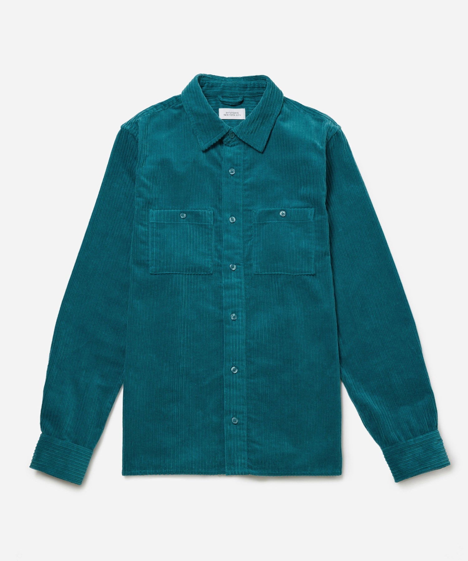 Nolan Wide Wale Cord Long Sleeve Shirt