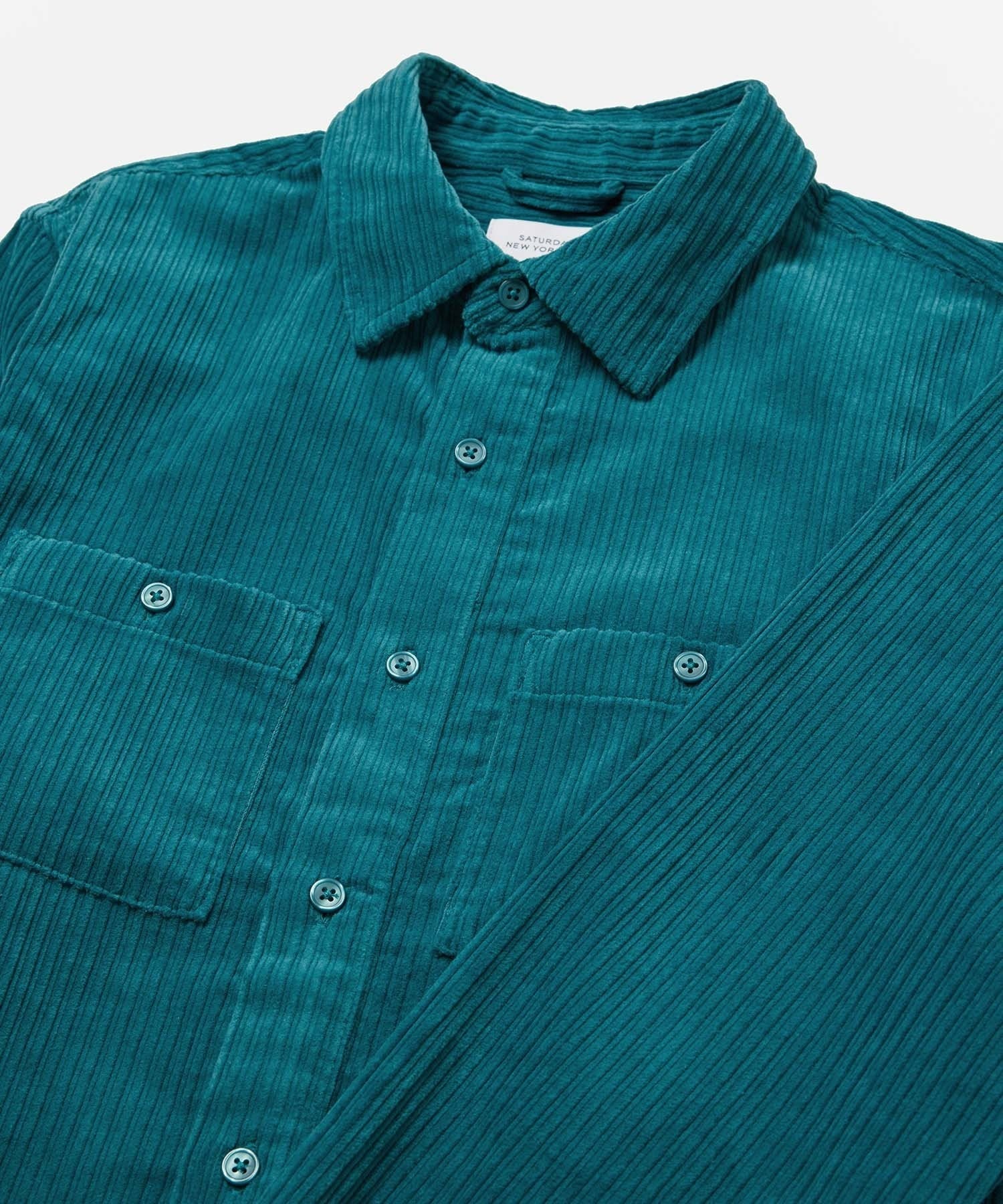 Nolan Wide Wale Cord Long Sleeve Shirt