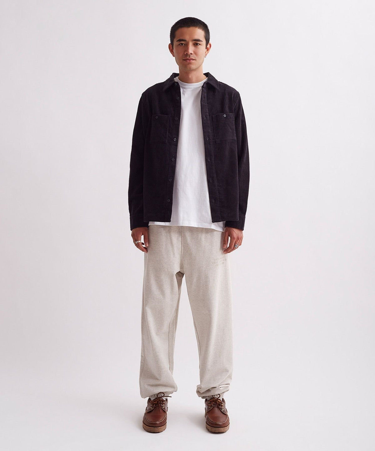 NOLAN WIDE WALE CORD LONG SLEEVE SHIRT