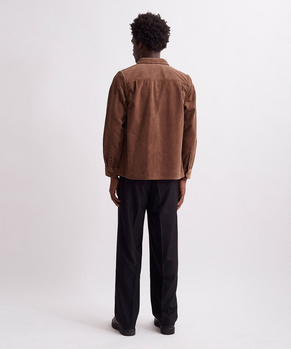 NOLAN WIDE WALE CORD LONG SLEEVE SHIRT