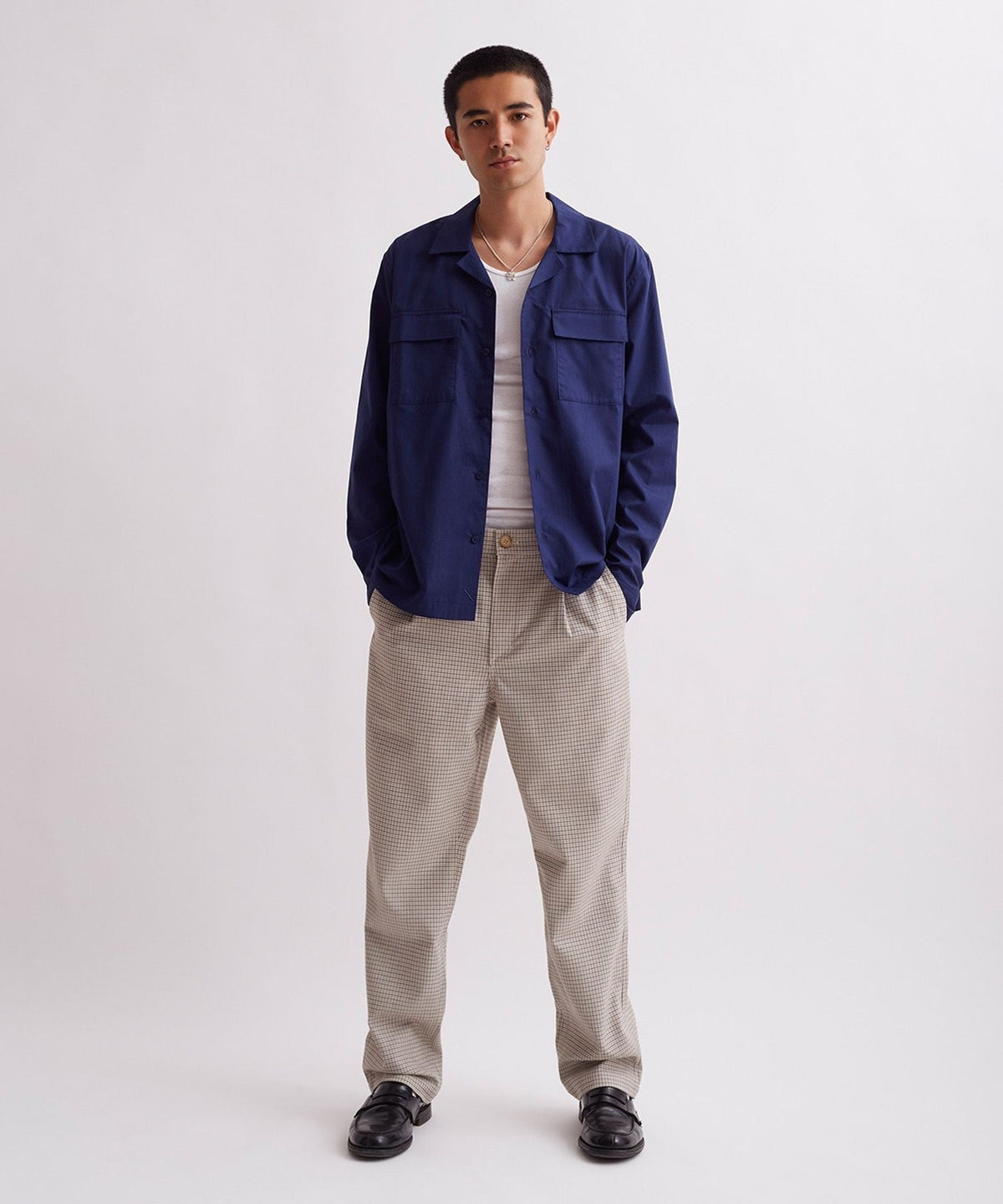 MARCO DOUBLE POCKET LONG SLEEVE SHIRT