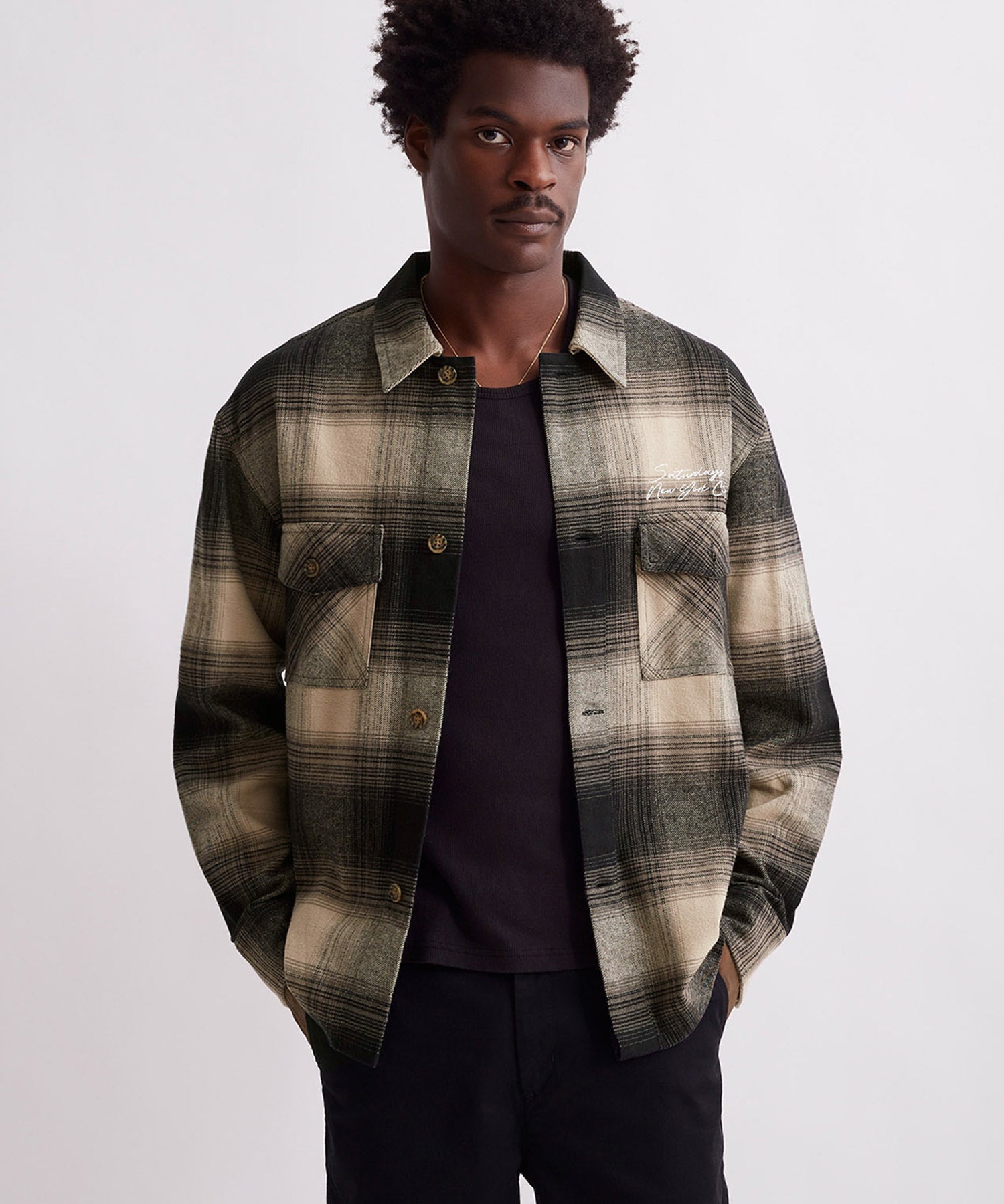 Driessen Flannel Overshirt | Saturdays NYC Japan