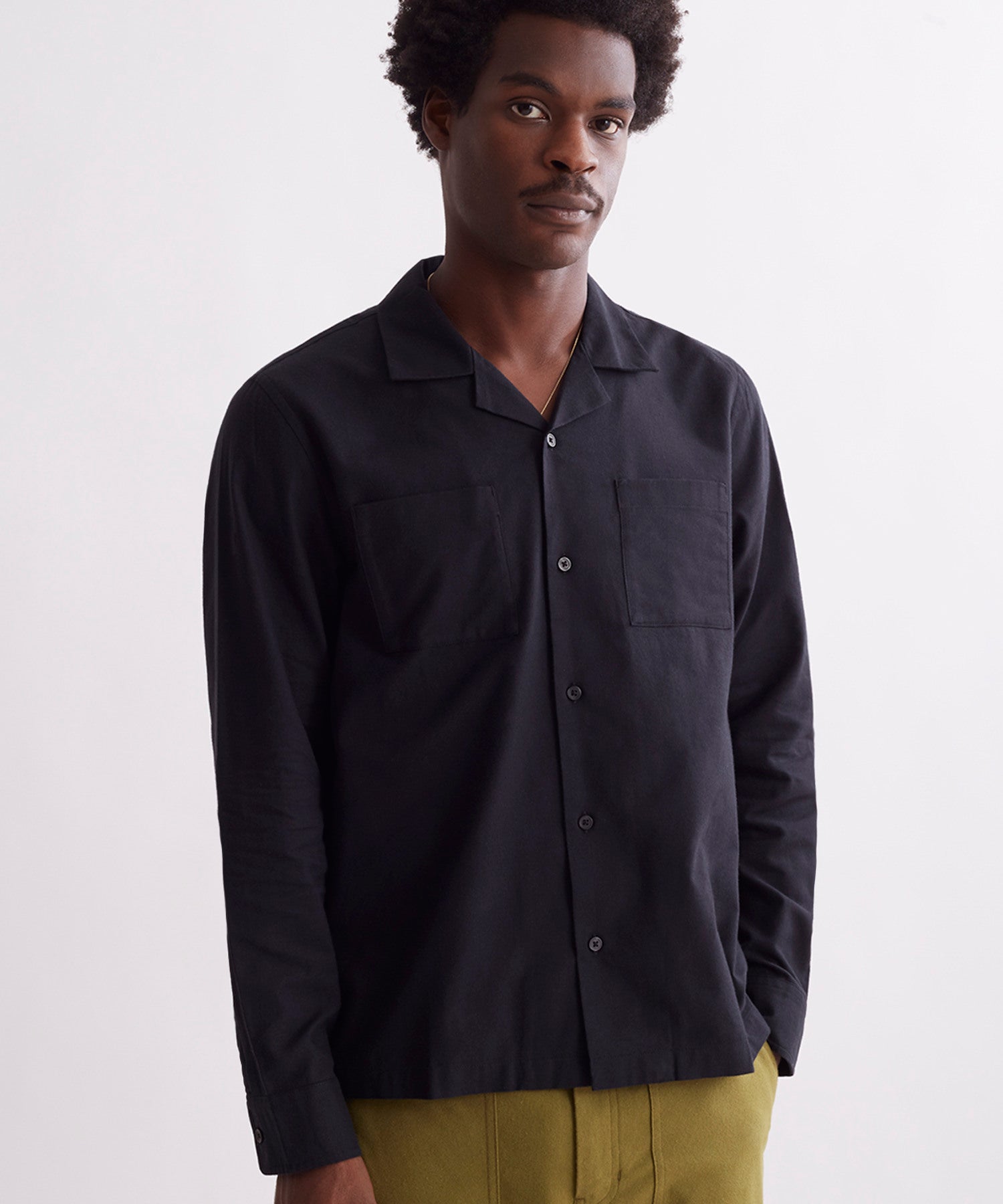 Marco Wool Ls Shirt | Saturdays NYC Japan