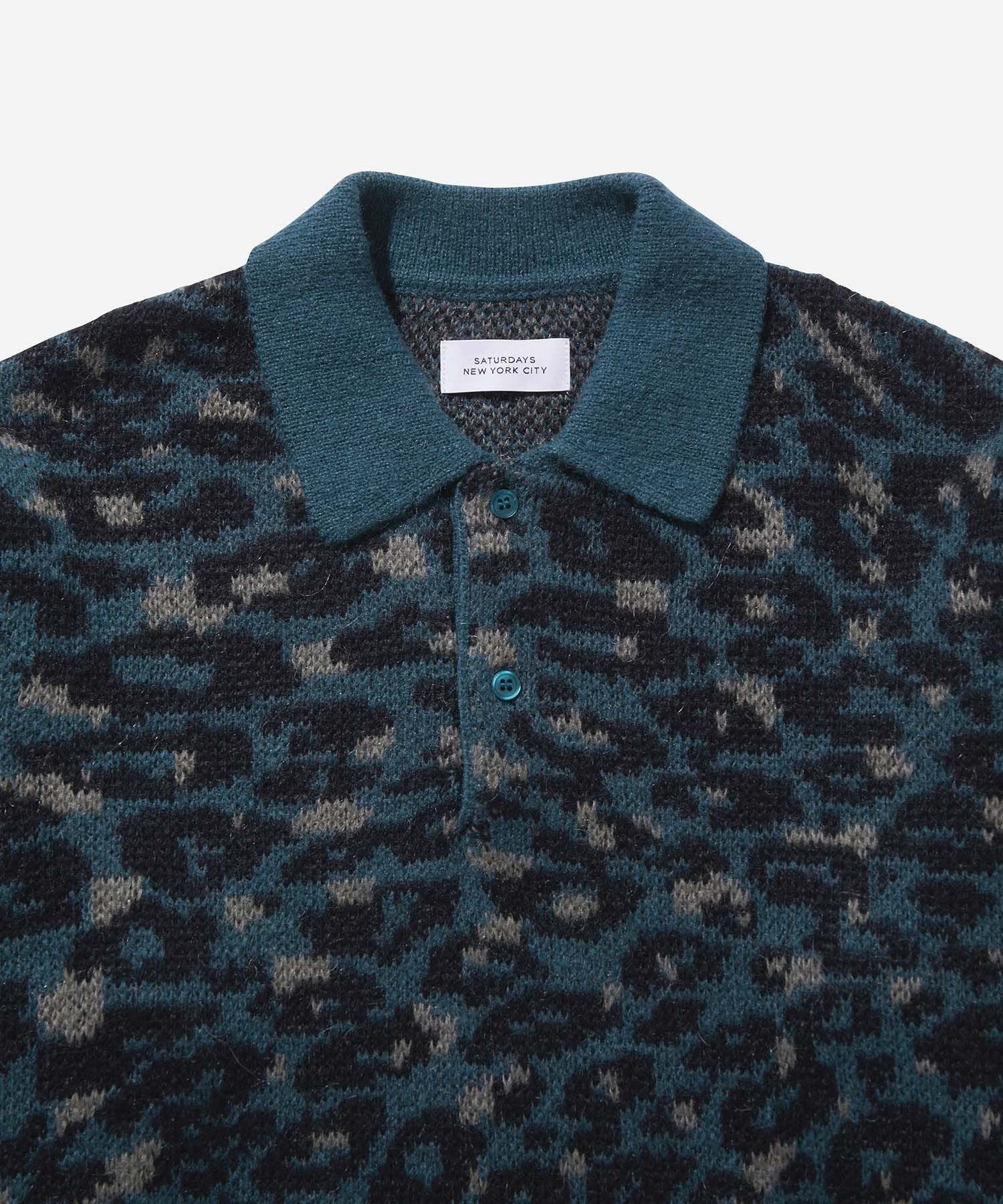 BEAUCHAMP MOHAIR POLO SWEATER